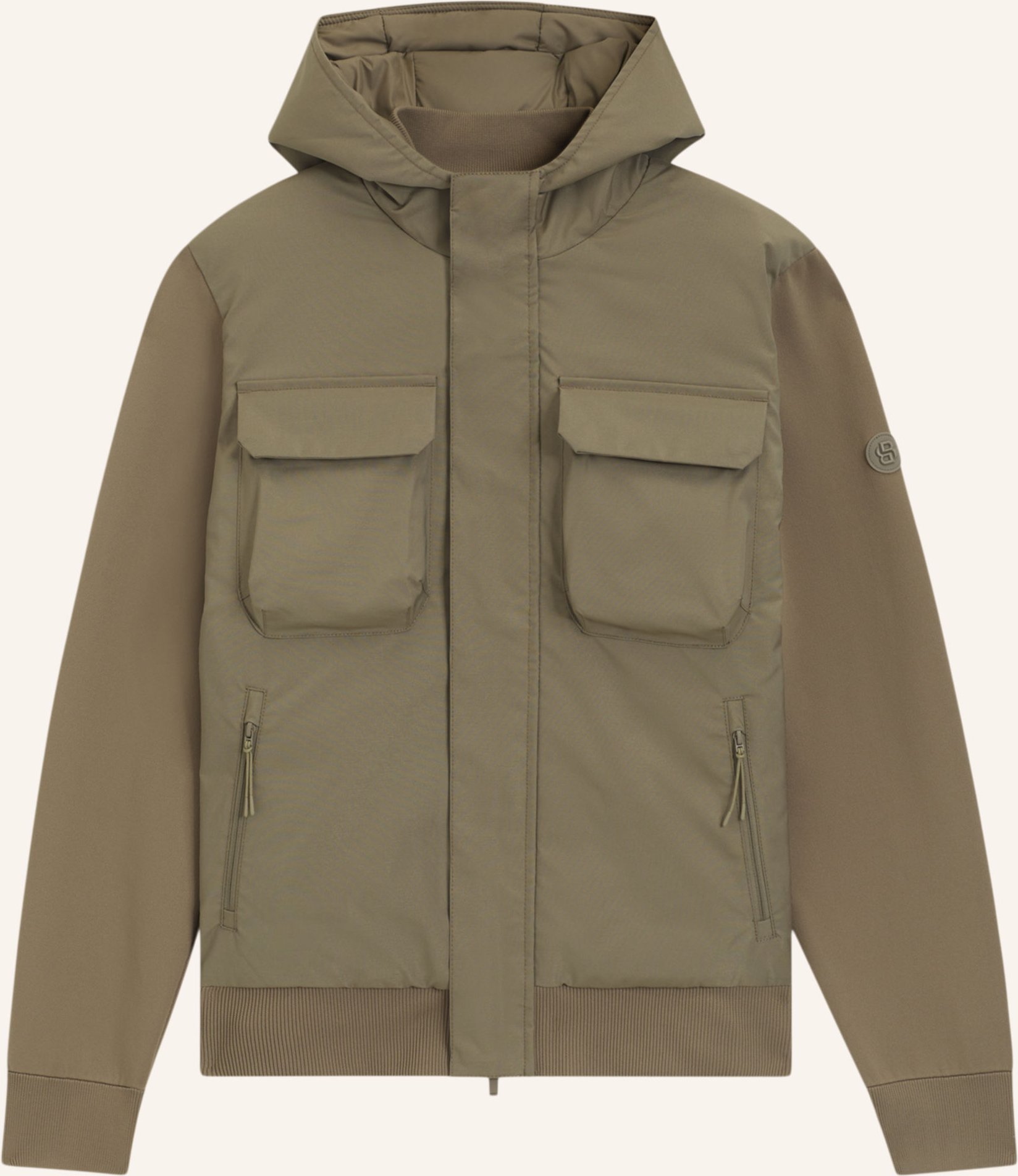 Boss Casual Jacke P-Hicono Regular Fit braun