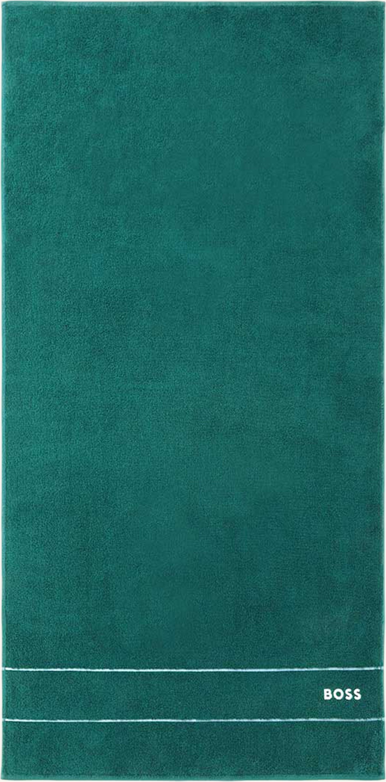 Boss Duschtuch Plain gruen