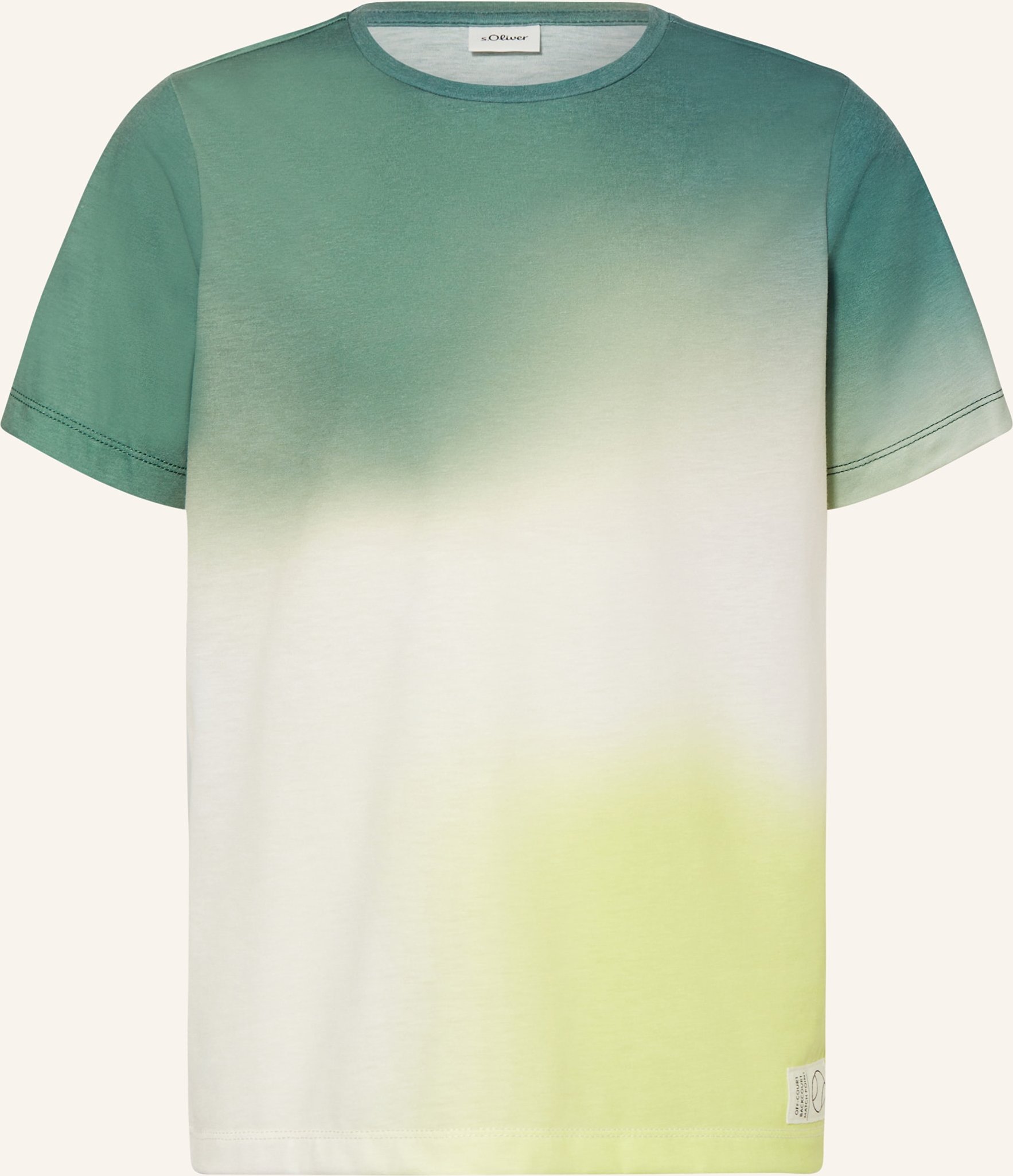 T-Shirt mit Farbverlauf