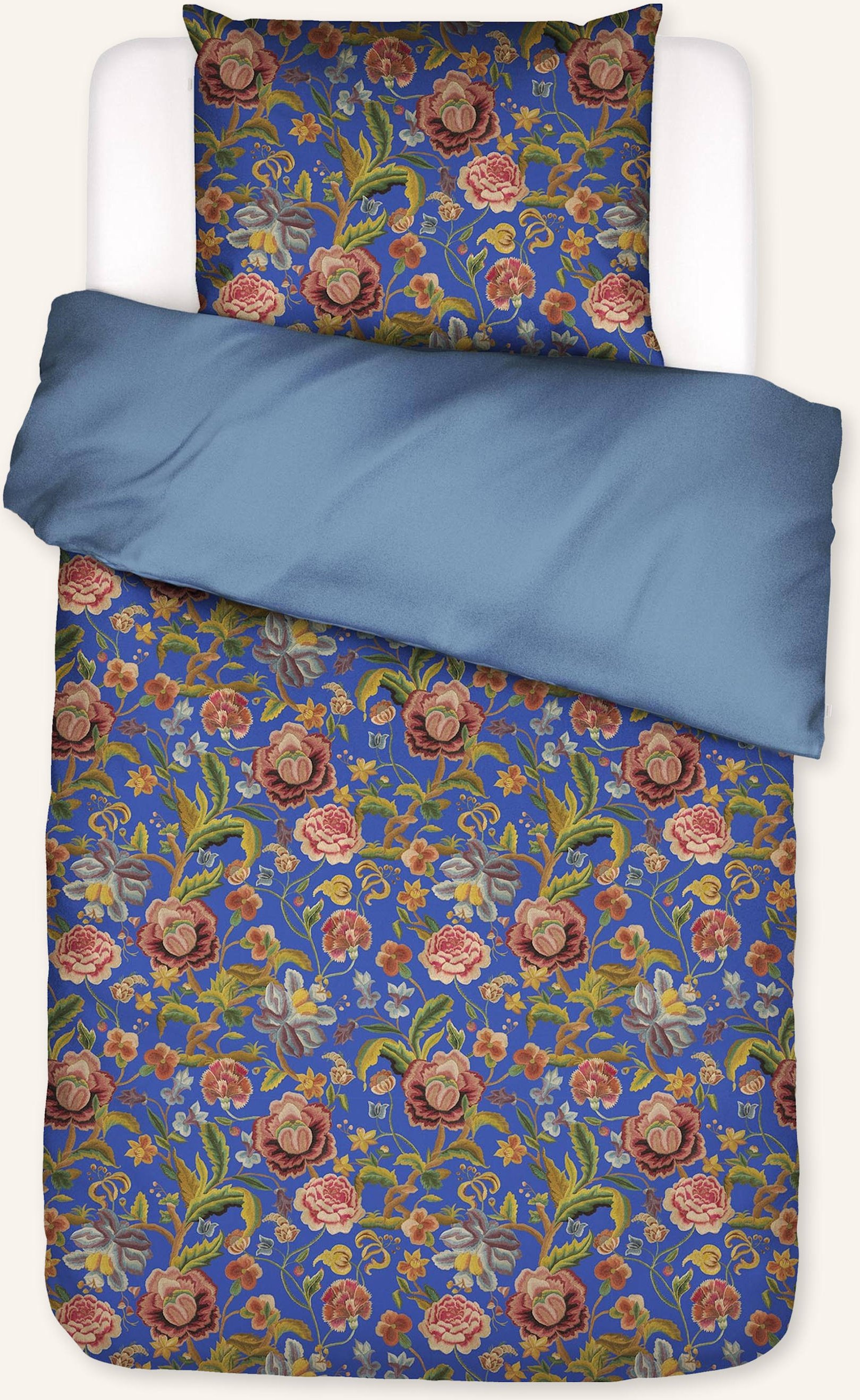 Essenza Bettwäsche Roselina blau
