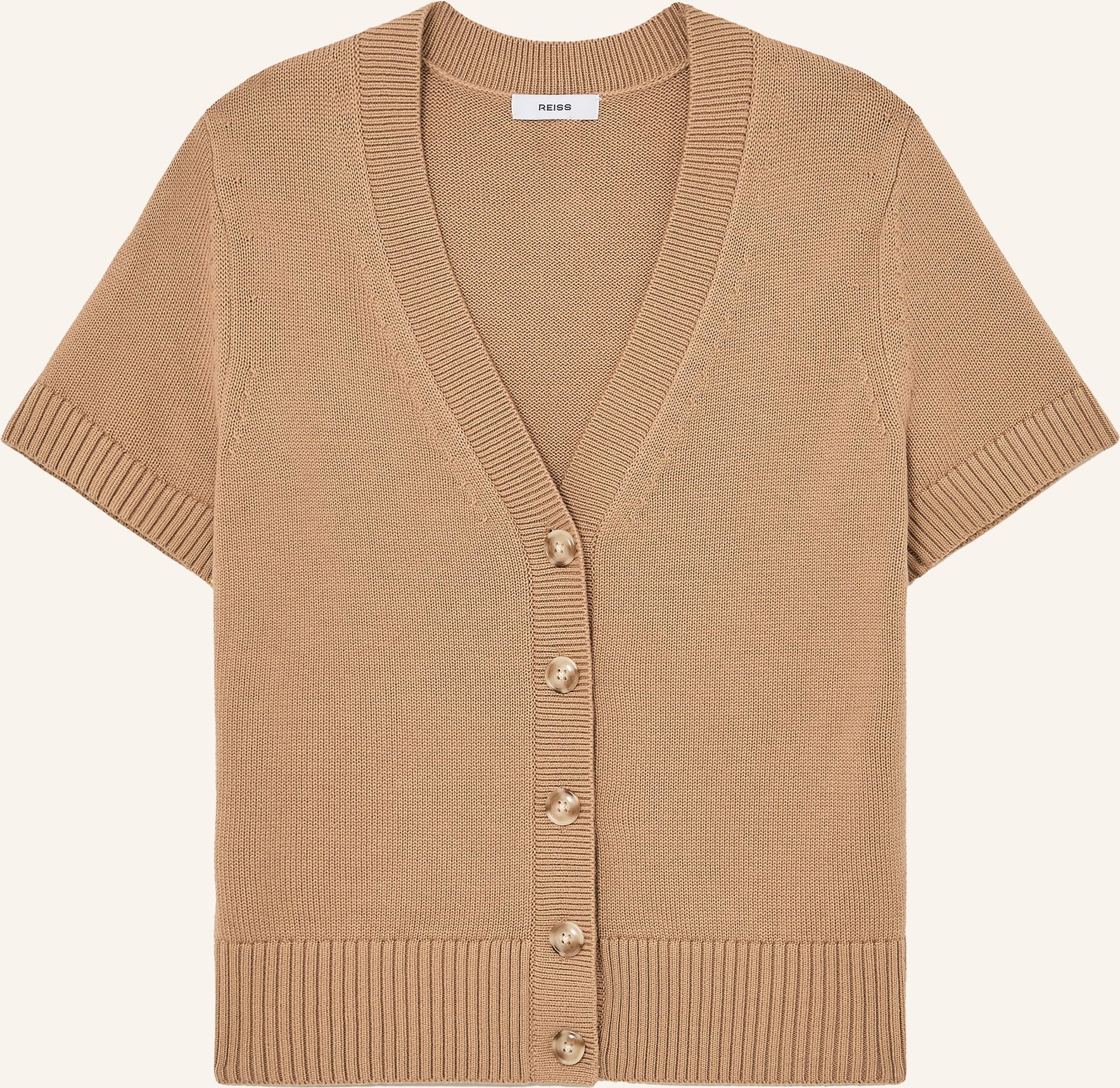 Reiss Strickjacke Anya braun