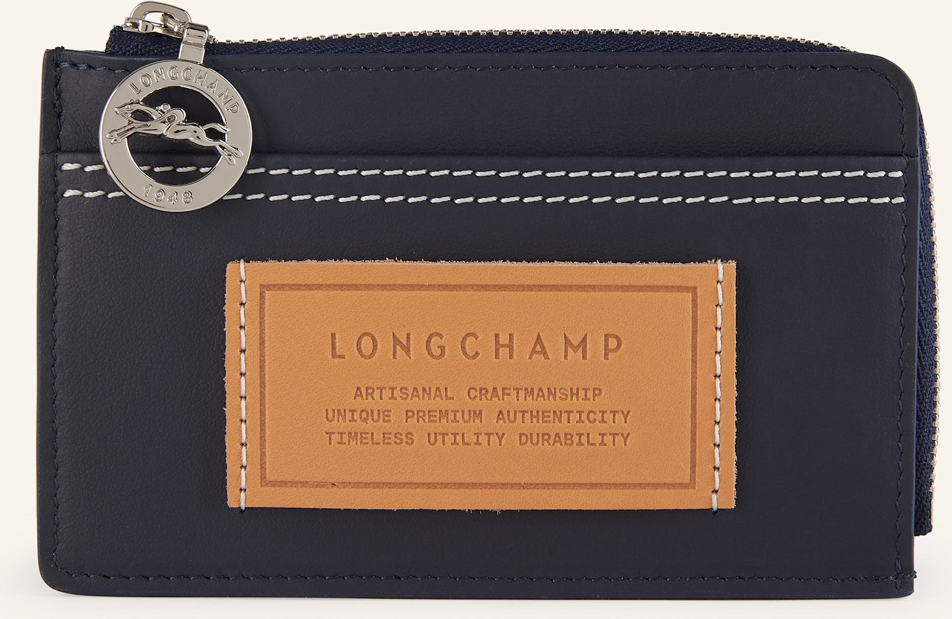 Longchamp Kartenetui Le Pliage Xtra blau