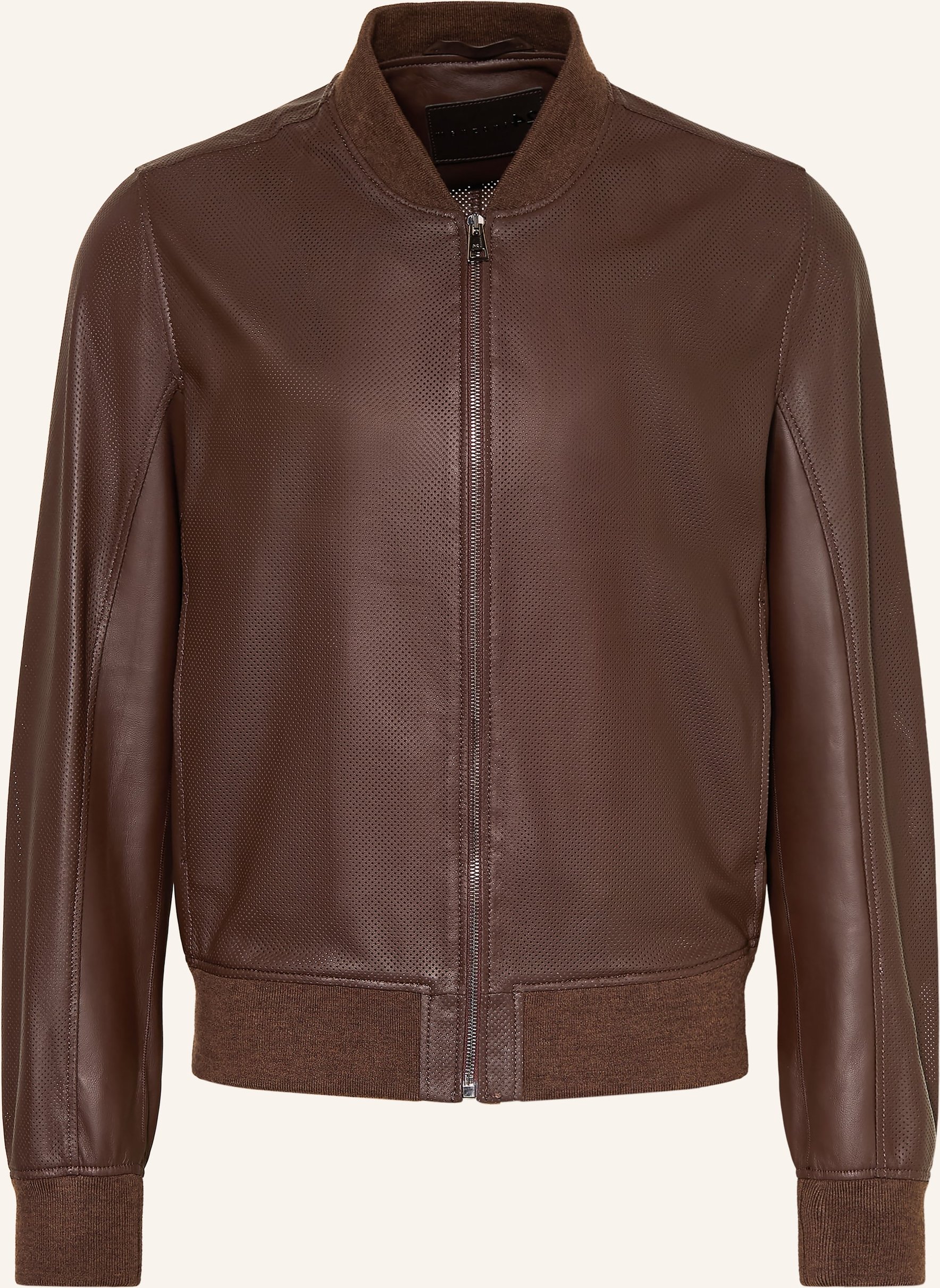 Manzoni 24 Lederblouson braun