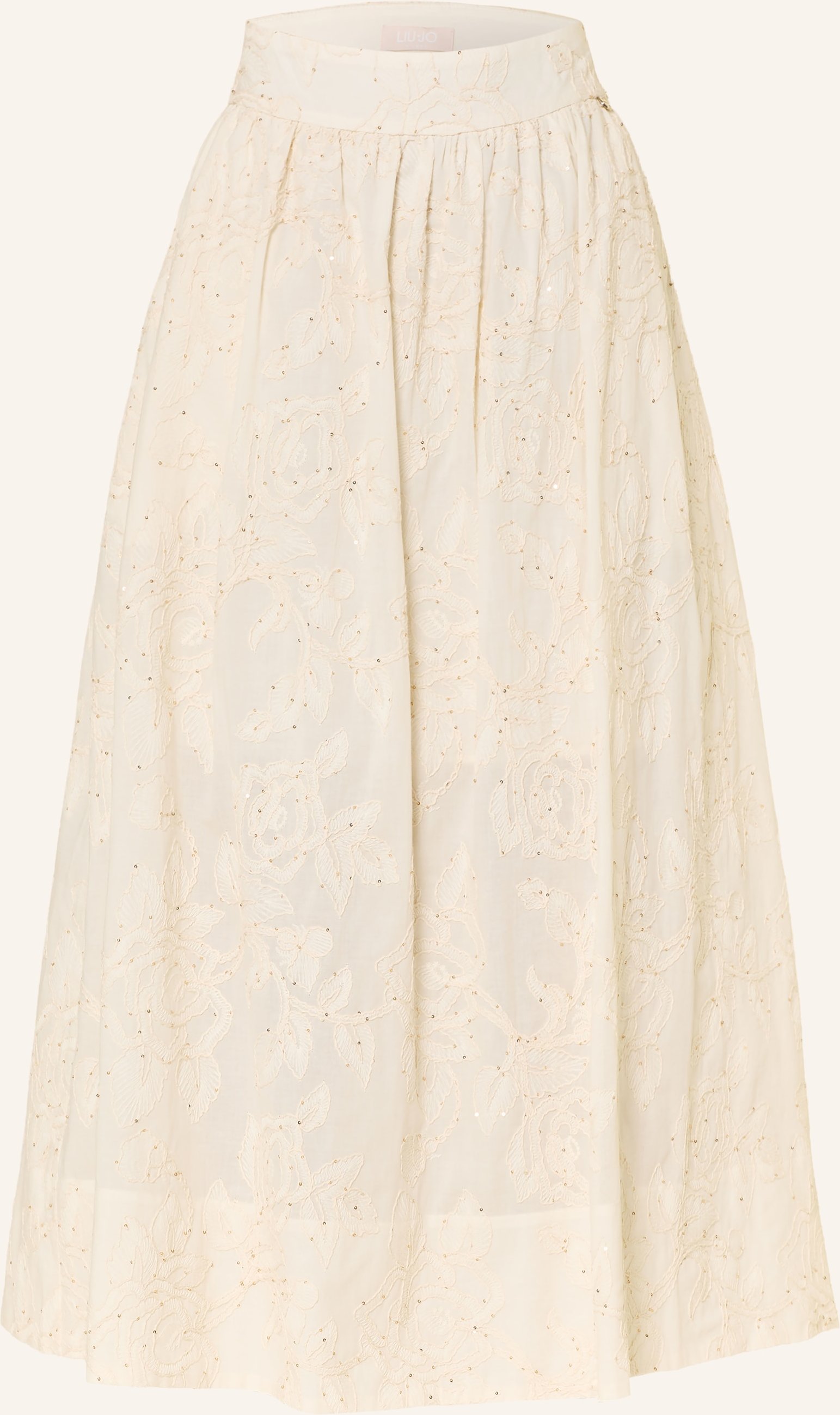 Liu Jo Rock Mit Pailletten weiss