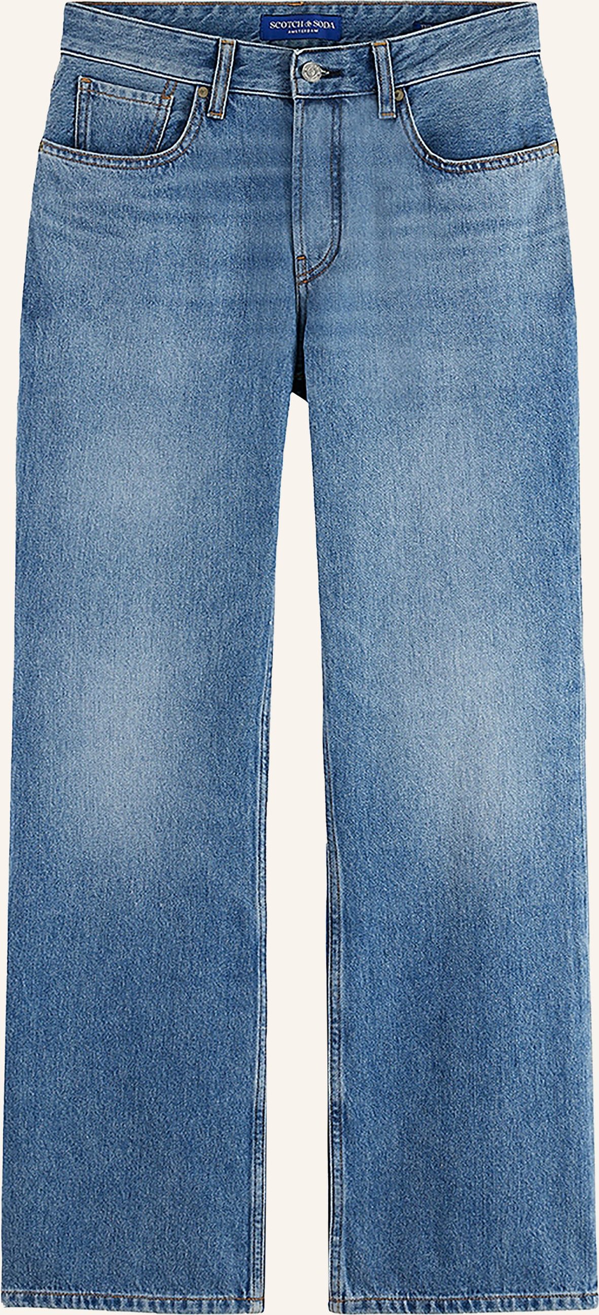 Scotch & Soda Jeans The Beat 70s Bootcut Loose Fit blau