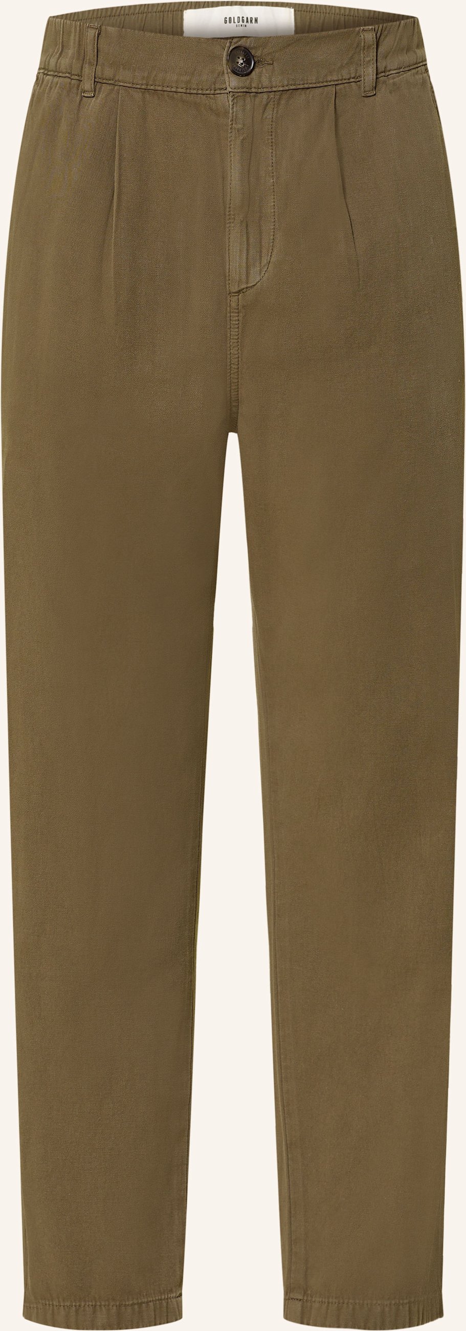 Goldgarn Denim Chino s1 Relaxed Fit gruen