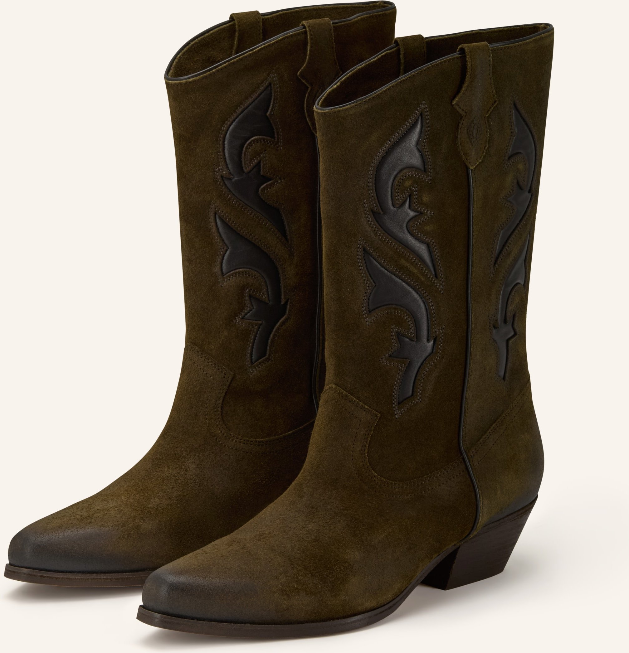 Ba&Sh Cowboy Boots Curtis braun