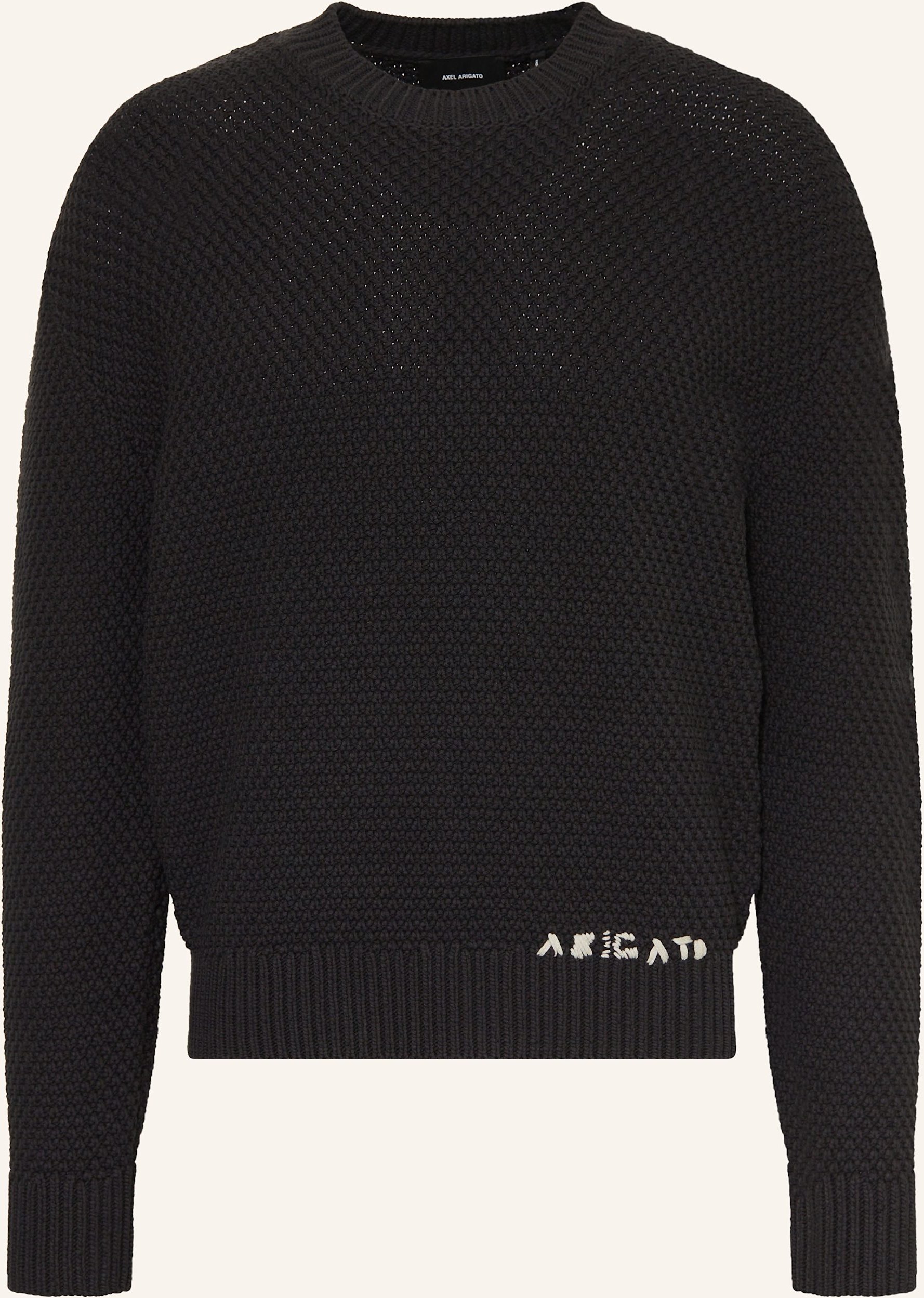 Axel Arigato Pullover Haven schwarz