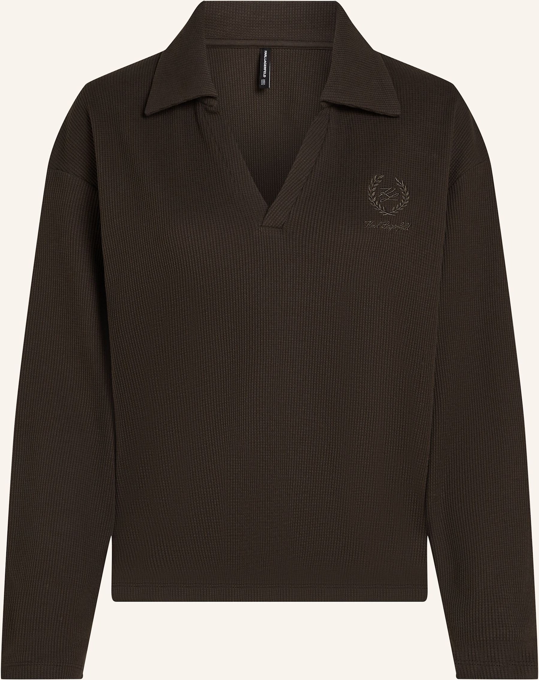 Karl Lagerfeld Top braun