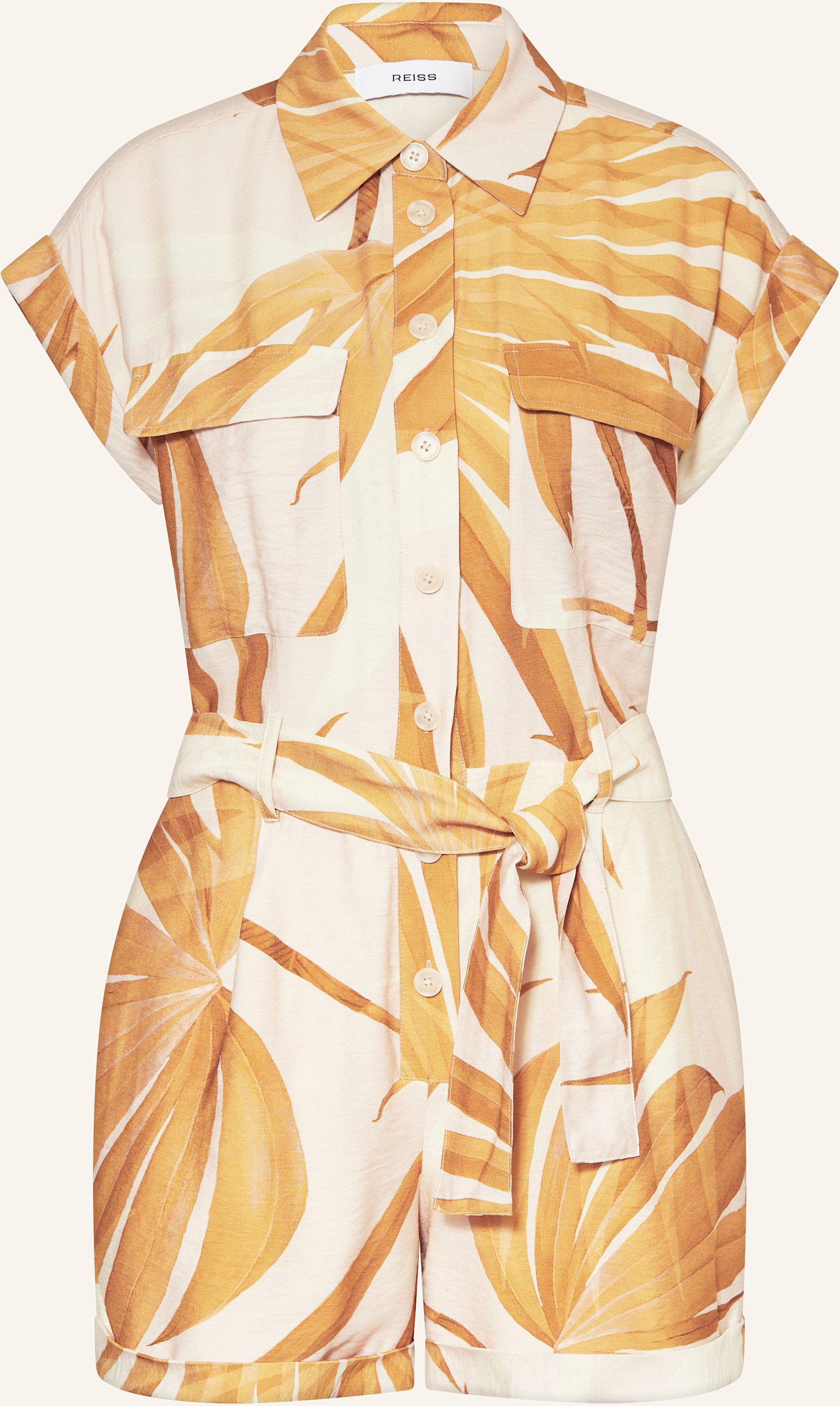 Reiss Jumpsuit Harri gelb