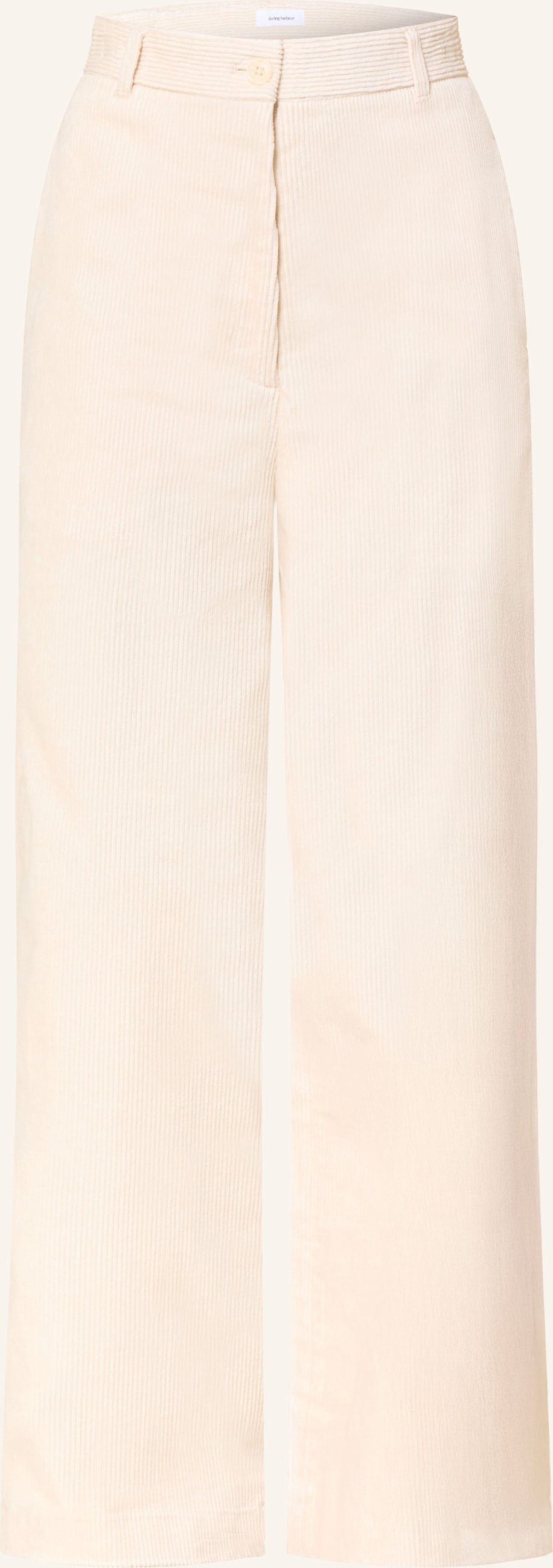 Thumbnail - Darling Harbour Marlenehose Aus Cord beige