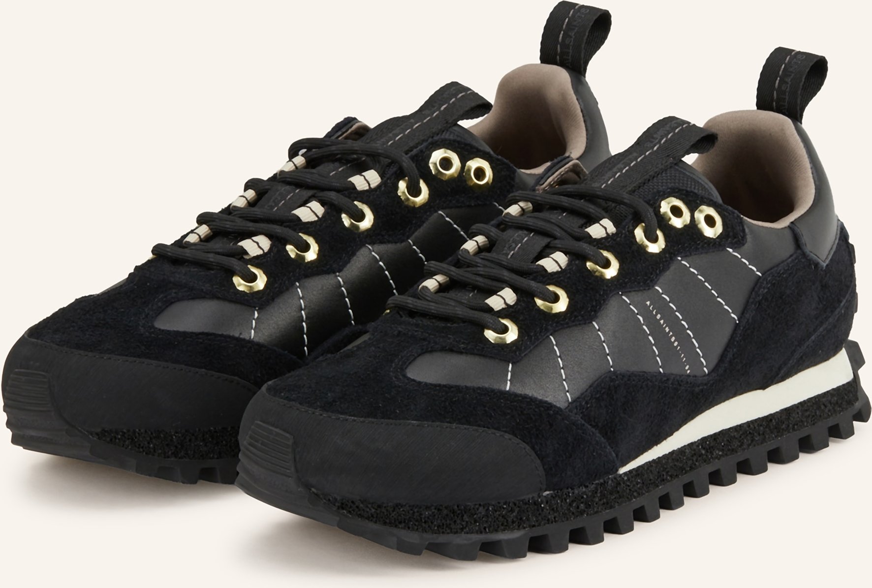Thumbnail - Allsaints Sneaker Nevis schwarz