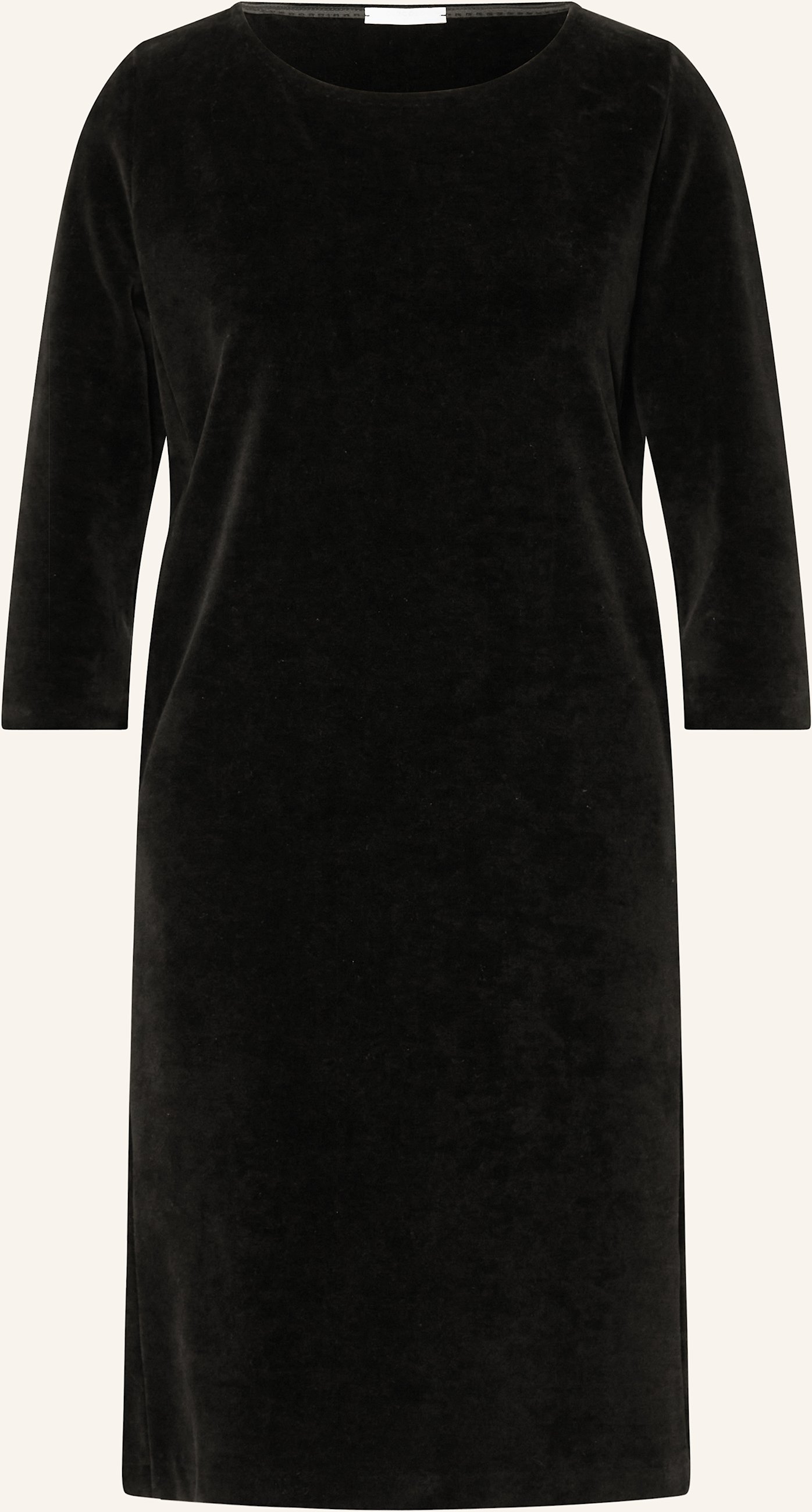 Circolo 1901 Samtkleid Mit 3/4-Arm schwarz