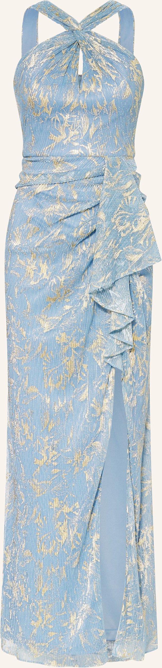 Adrianna Papell Abendkleid Mit Glitzergarn blau