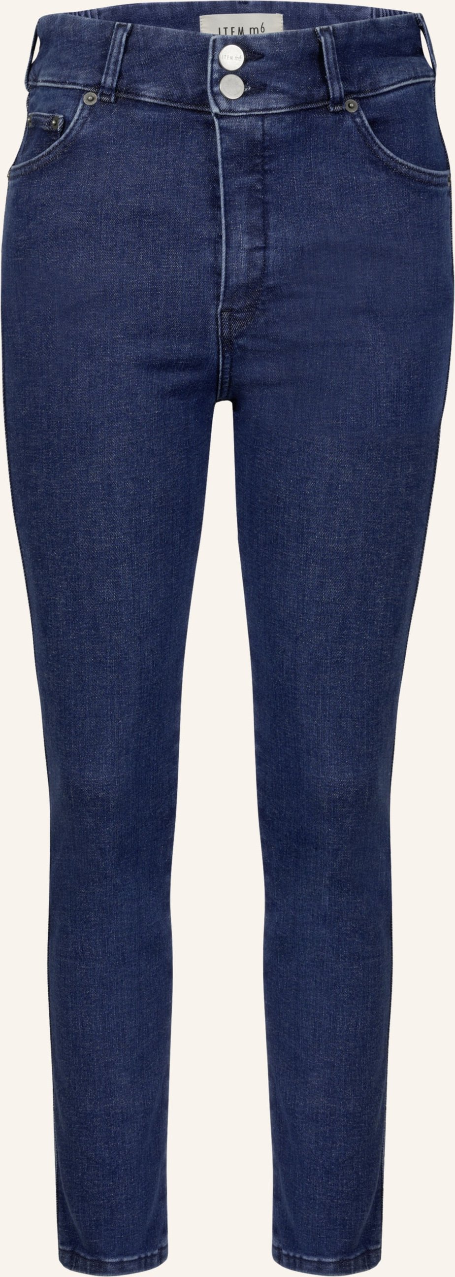 Item m6 Jeans Slim High Rise Denim Mit Shaping-Effekt blau