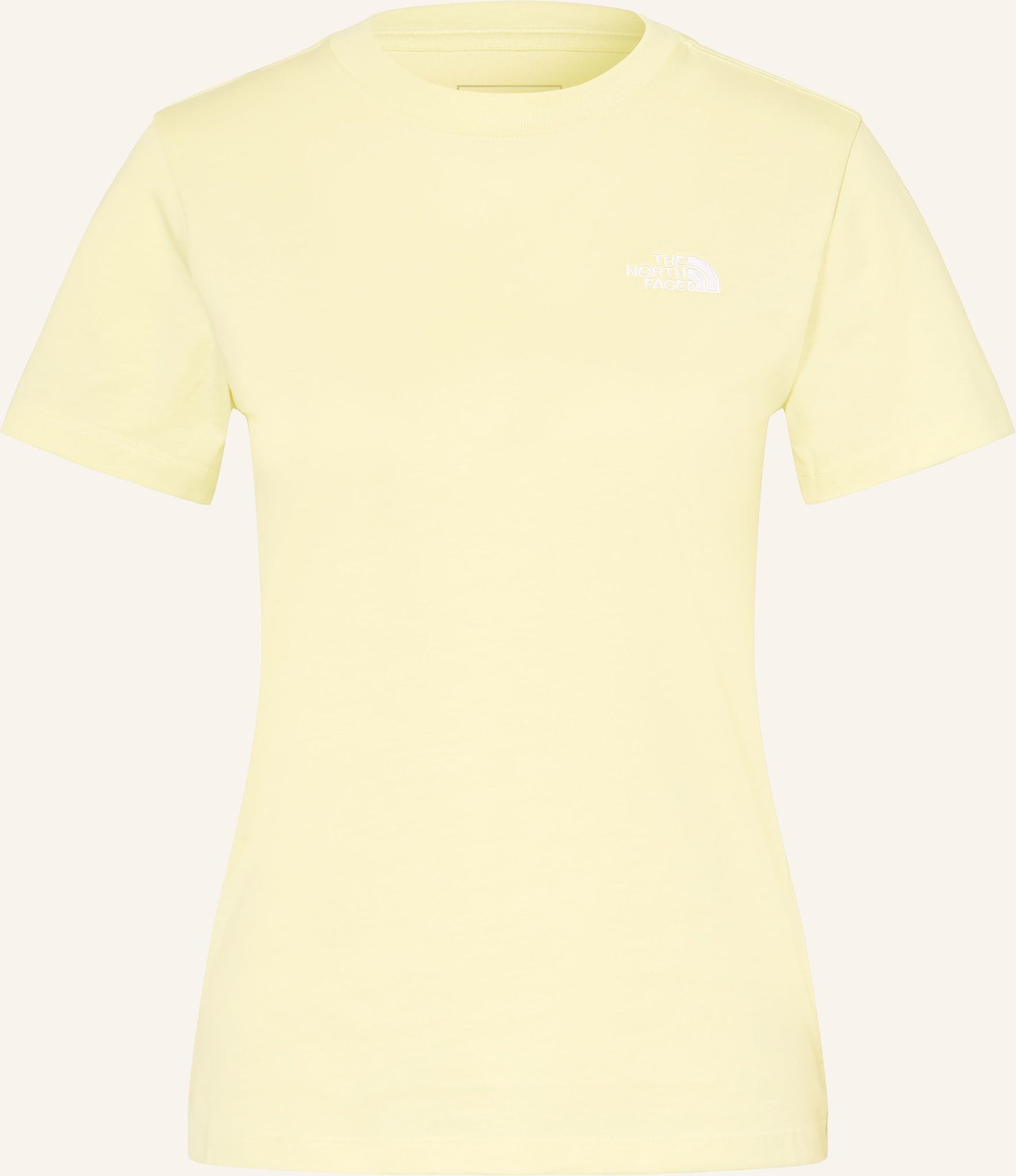 The North Face T-Shirt Evolution Simple Dome gelb