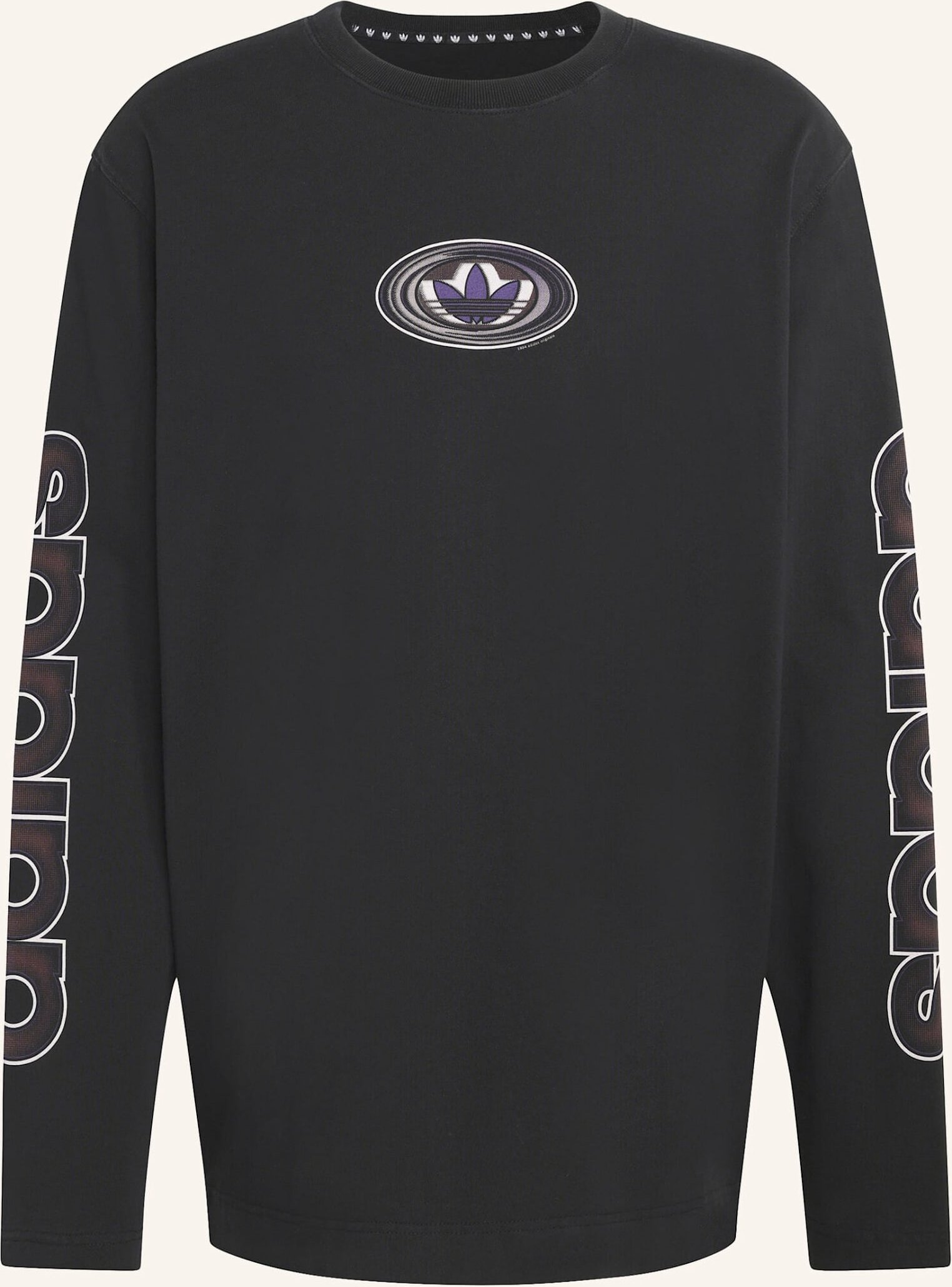 Adidas Originals 90s Alternative Sport Archive Graphic Longsleeve schwarz