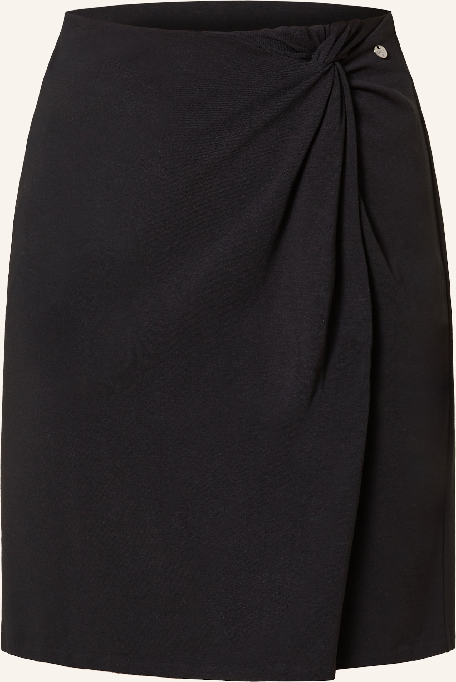 Boss Jerseyrock Eflip schwarz