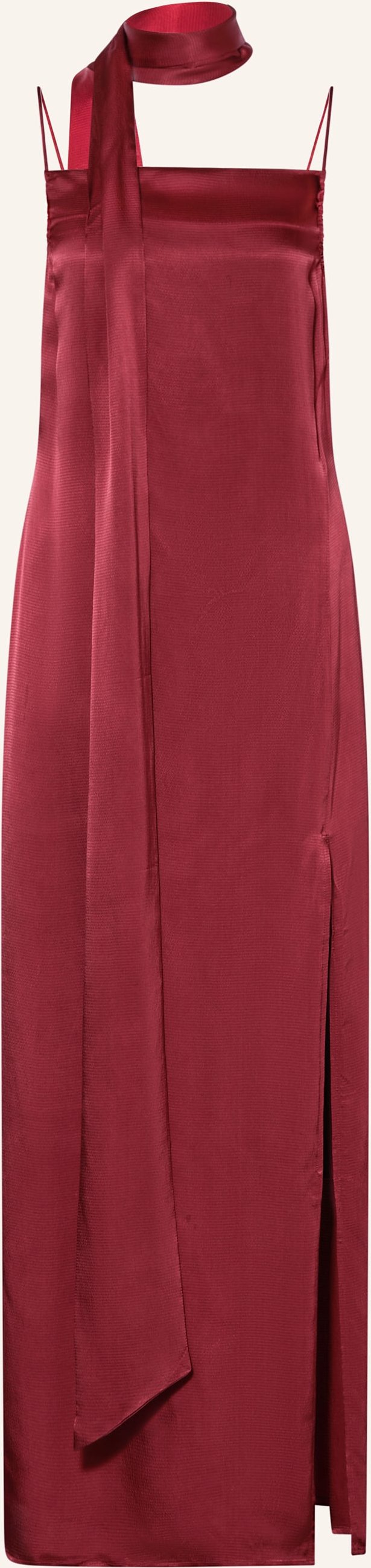 Gestuz Kleid Gzsirwa Mit Abnehmbarer Schluppe rot