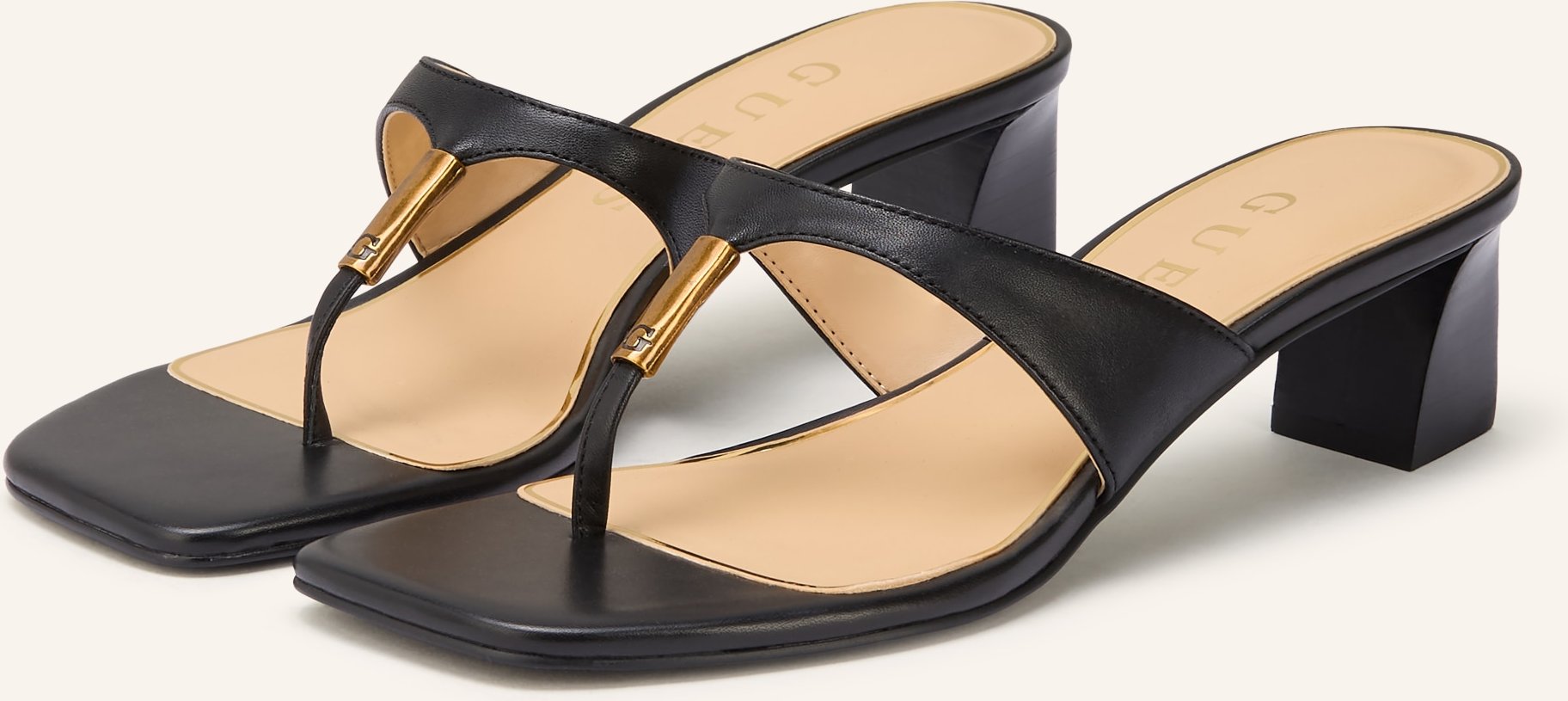 Guess Zehentrenner Yaiza schwarz