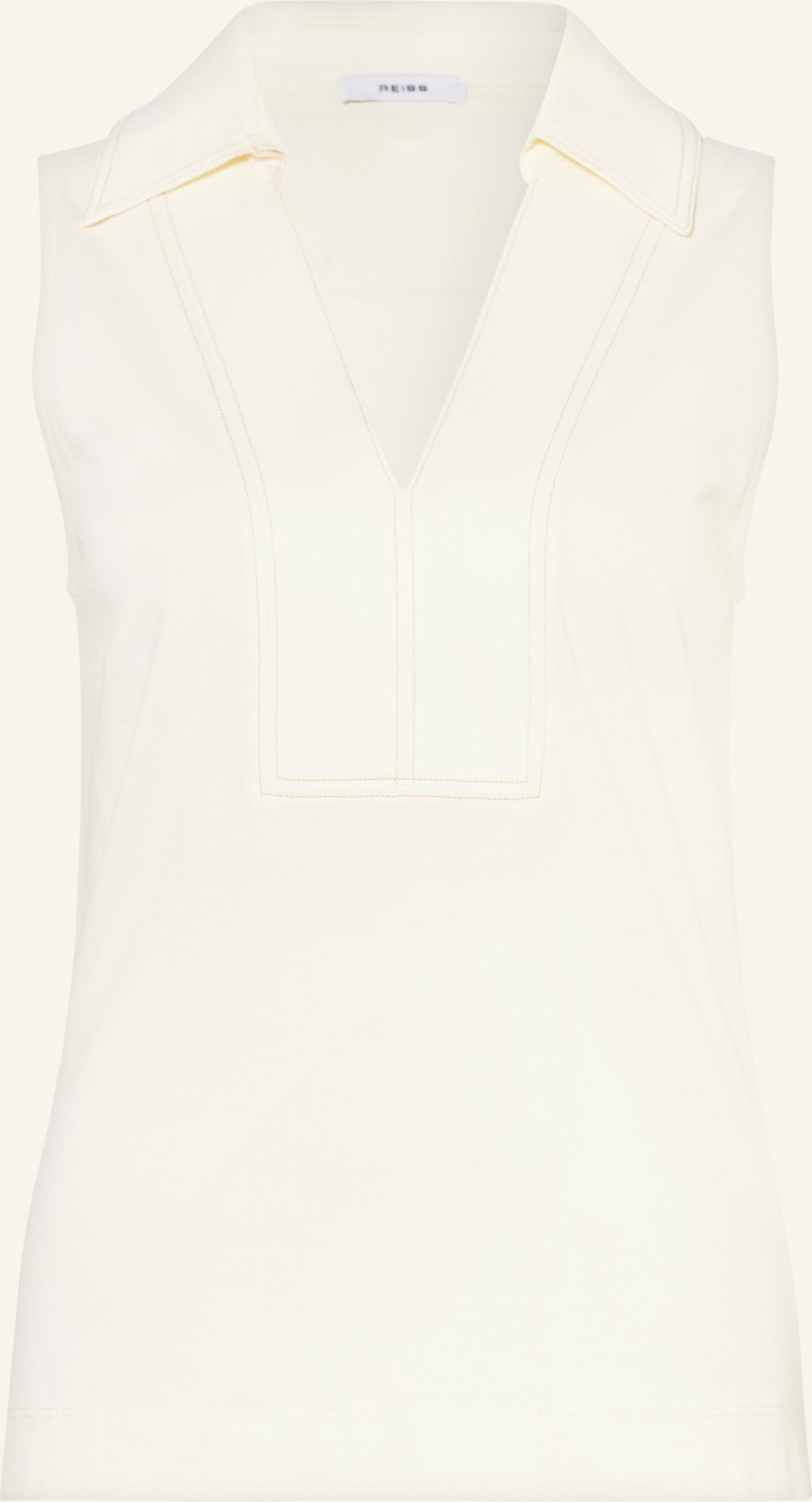 Reiss Blusentop Maisie beige