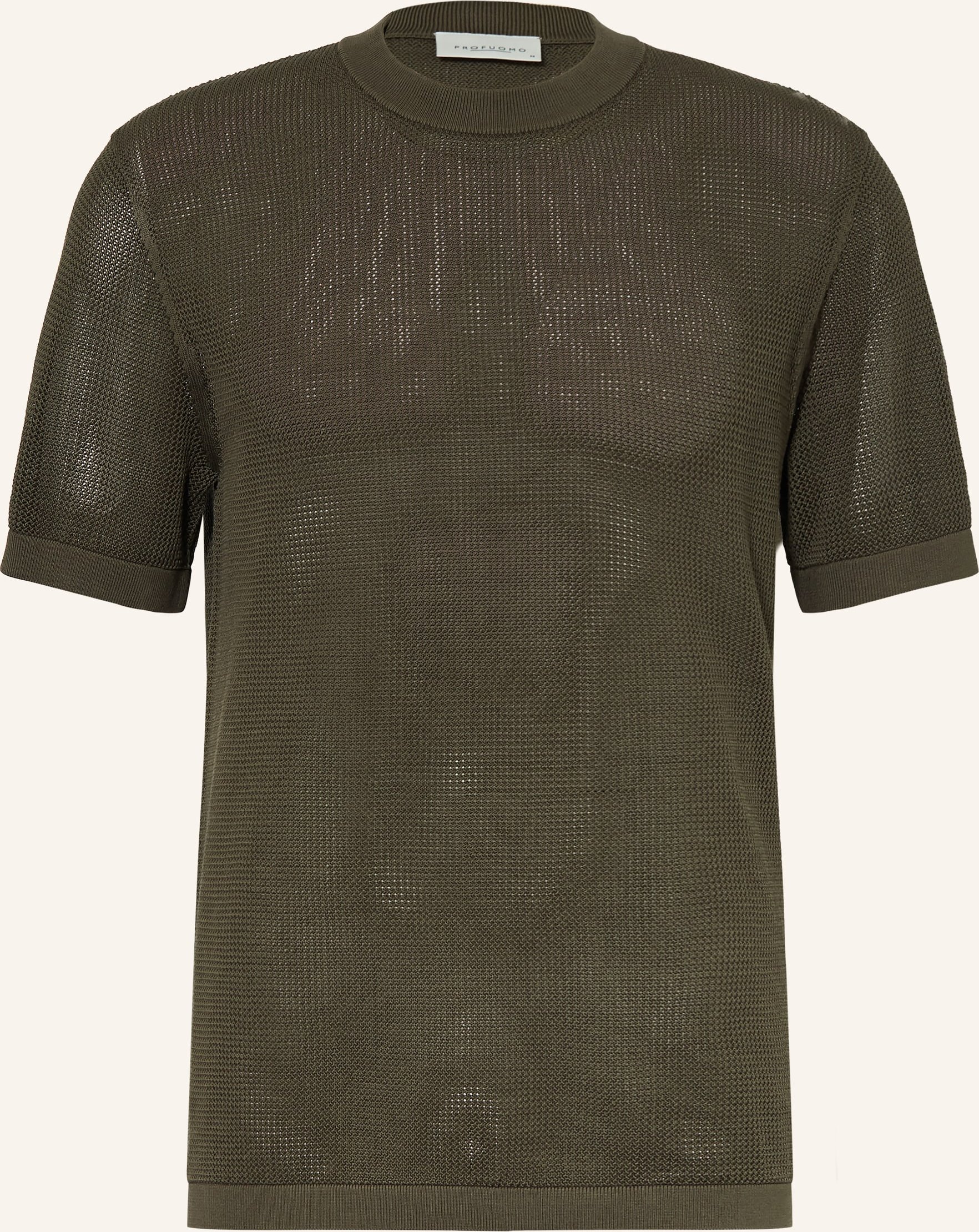 Profuomo Strickshirt gruen