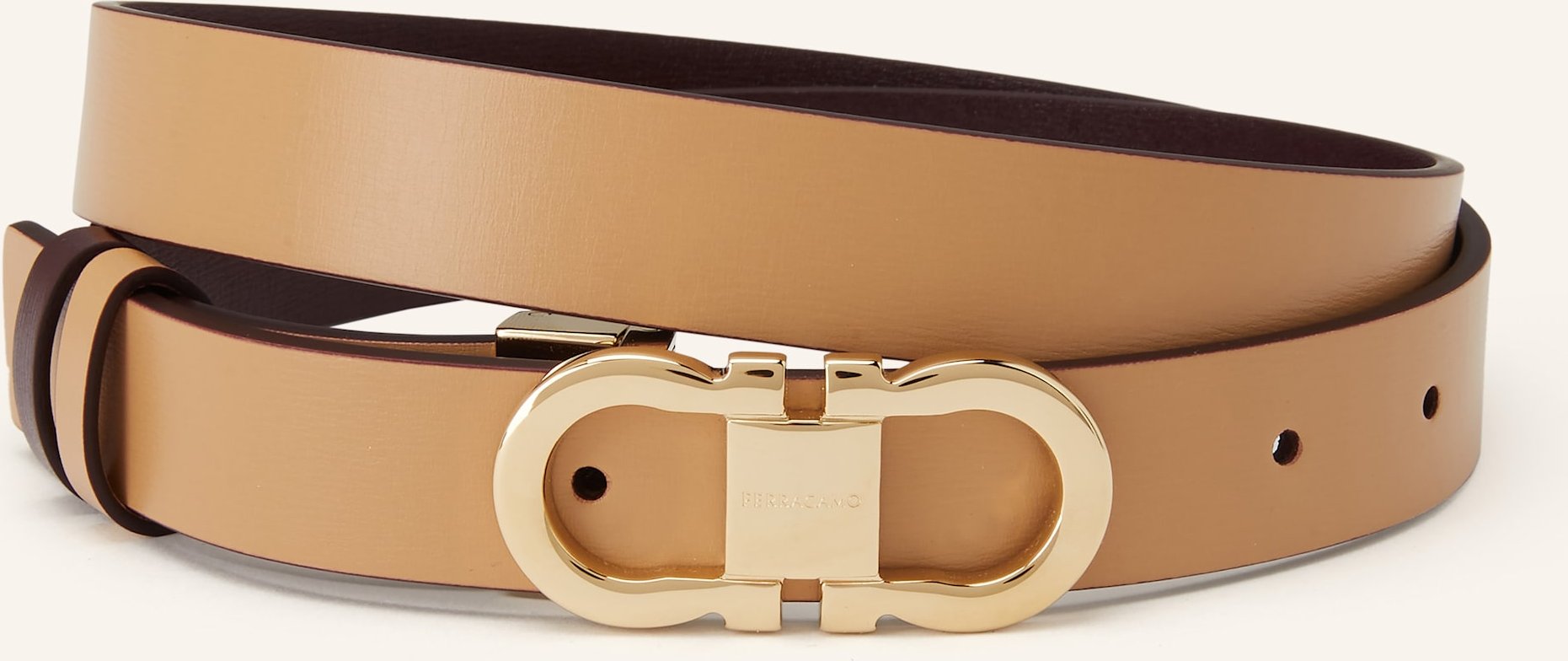 Ferragamo Gürtel braun