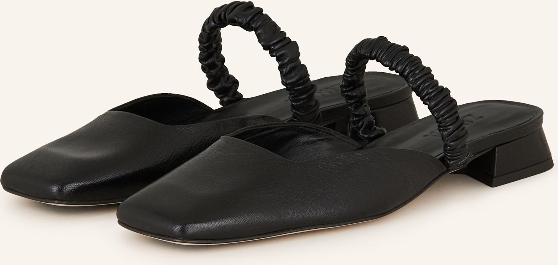 Zinda Mules Pattie schwarz