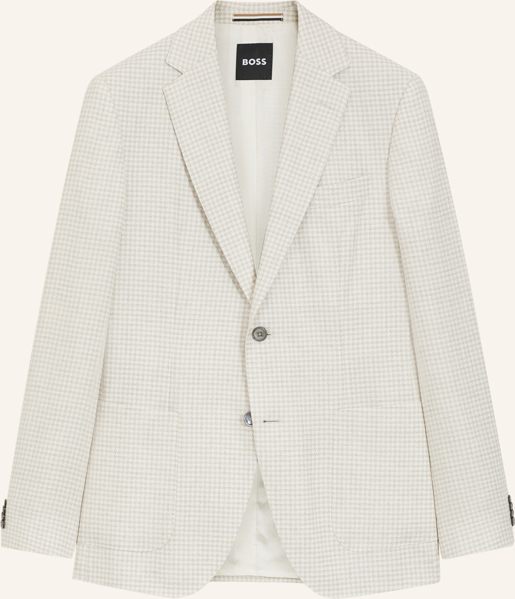 Boss Blazer H-Janson-Fl-261 Slim Fit beige