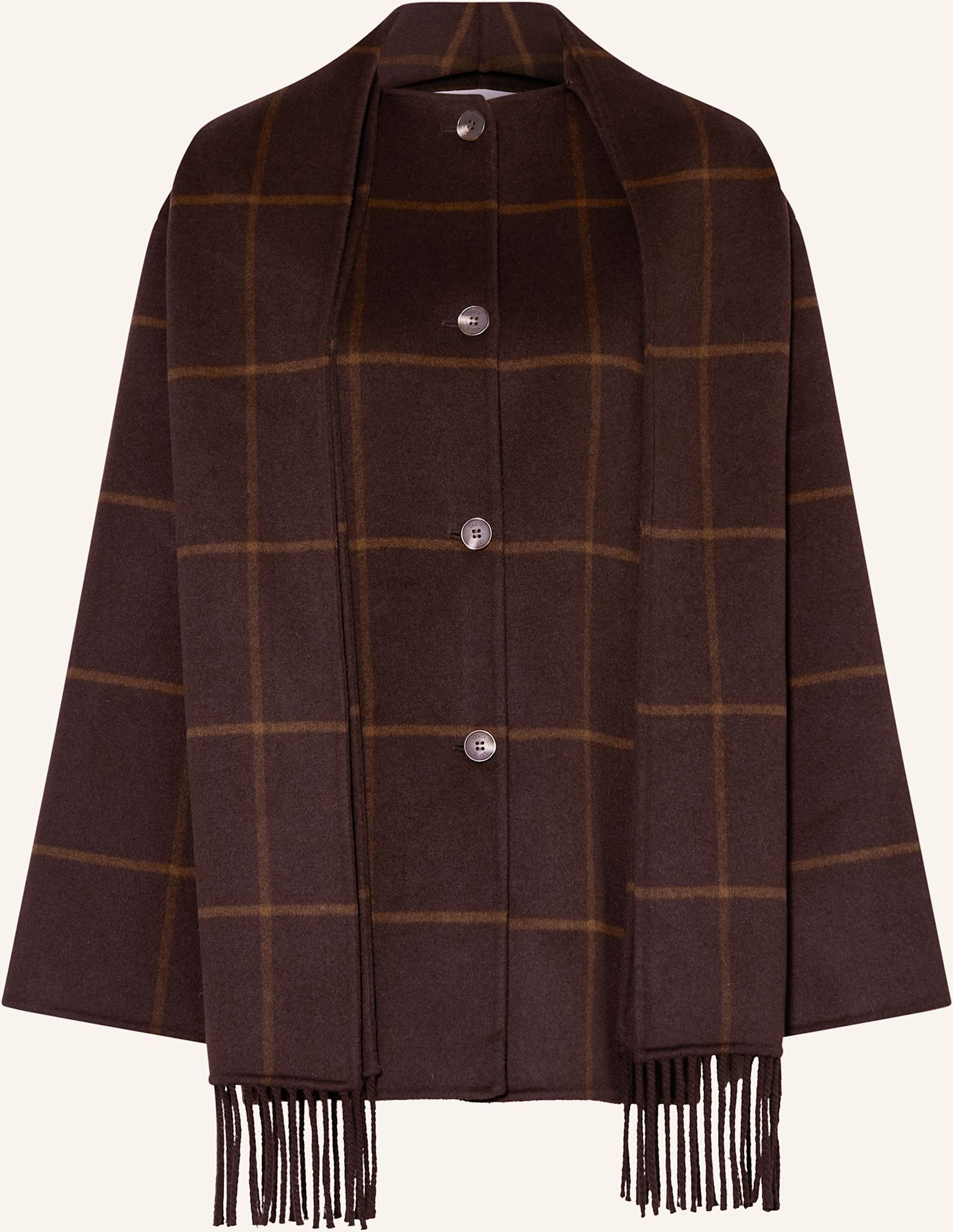 Yerse Mantel Godfy braun