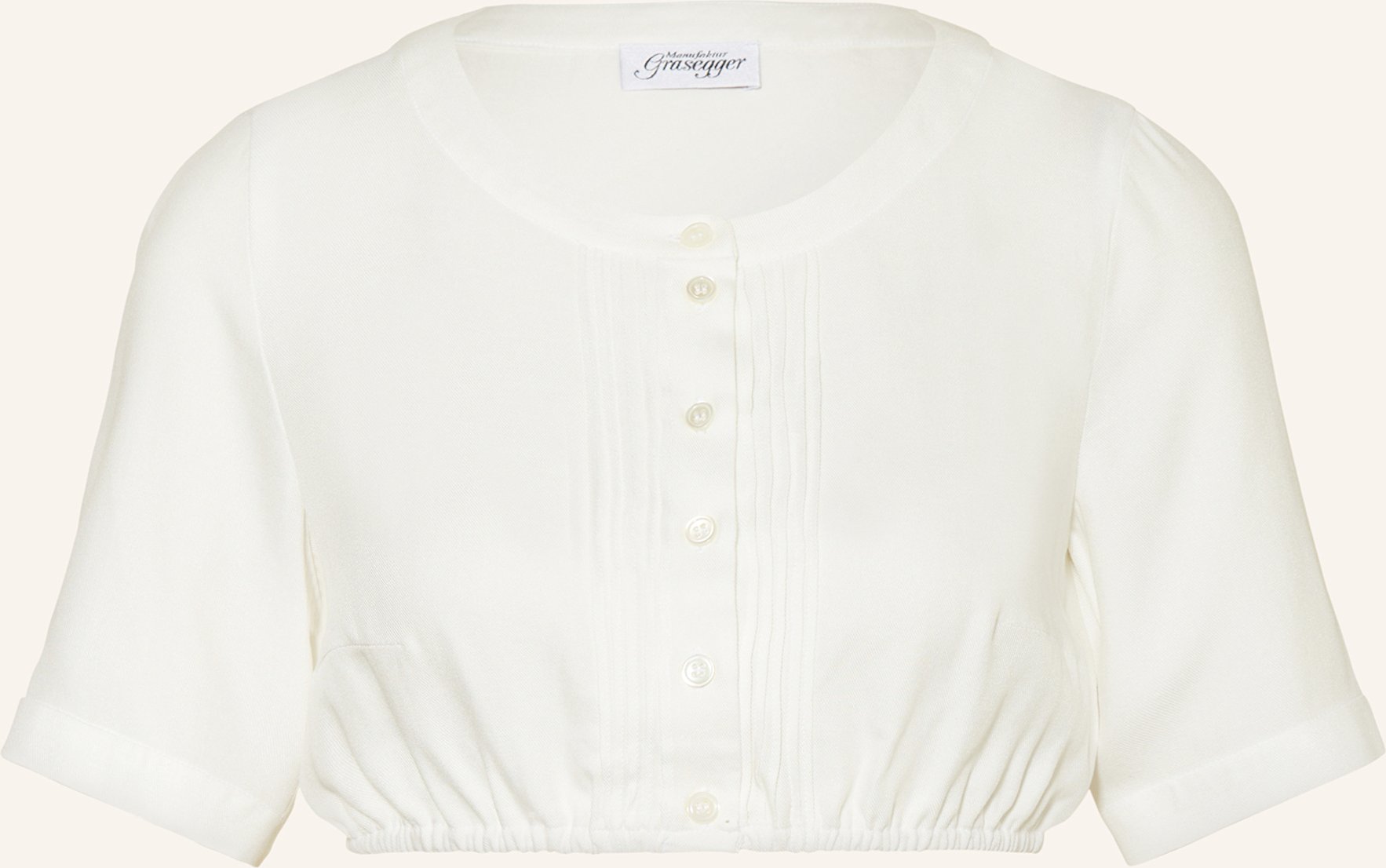 Grasegger Dirndlbluse Elke weiss