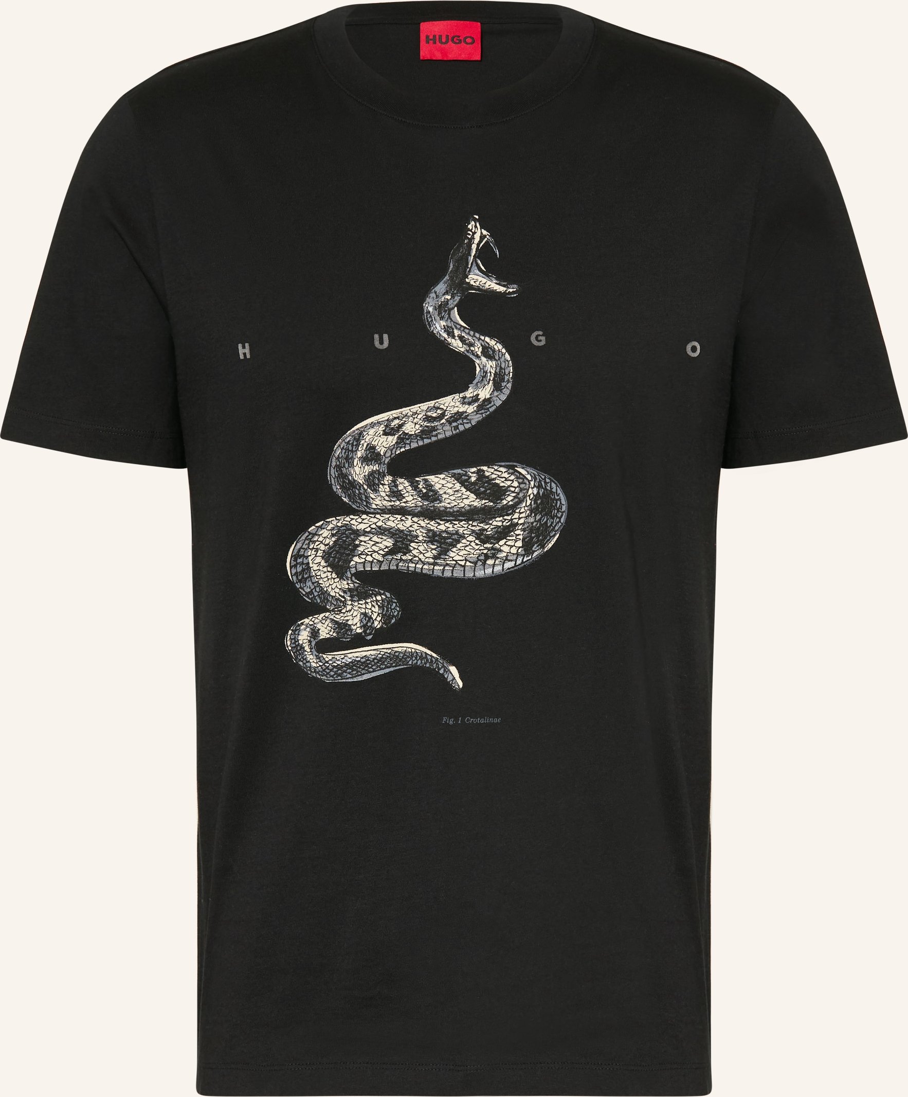 Hugo T-Shirt Discorb schwarz