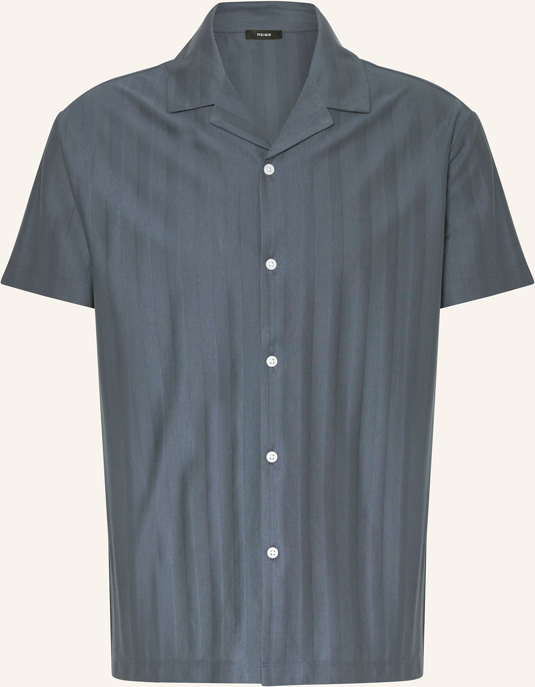 Reiss Resorthemd Sampson Regular Fit blau