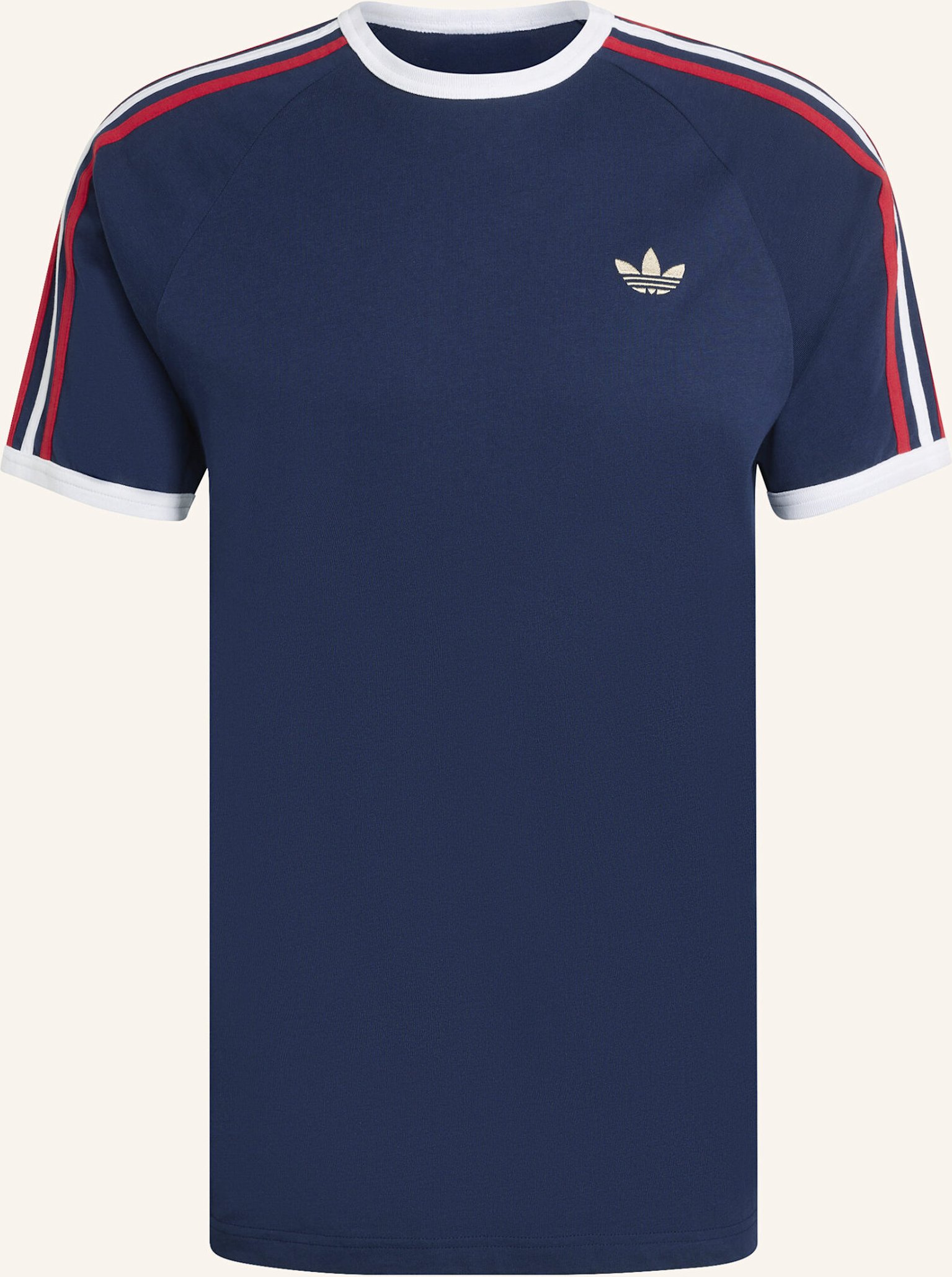 Thumbnail - Adidas Originals T-Shirt 3-Streifen blau