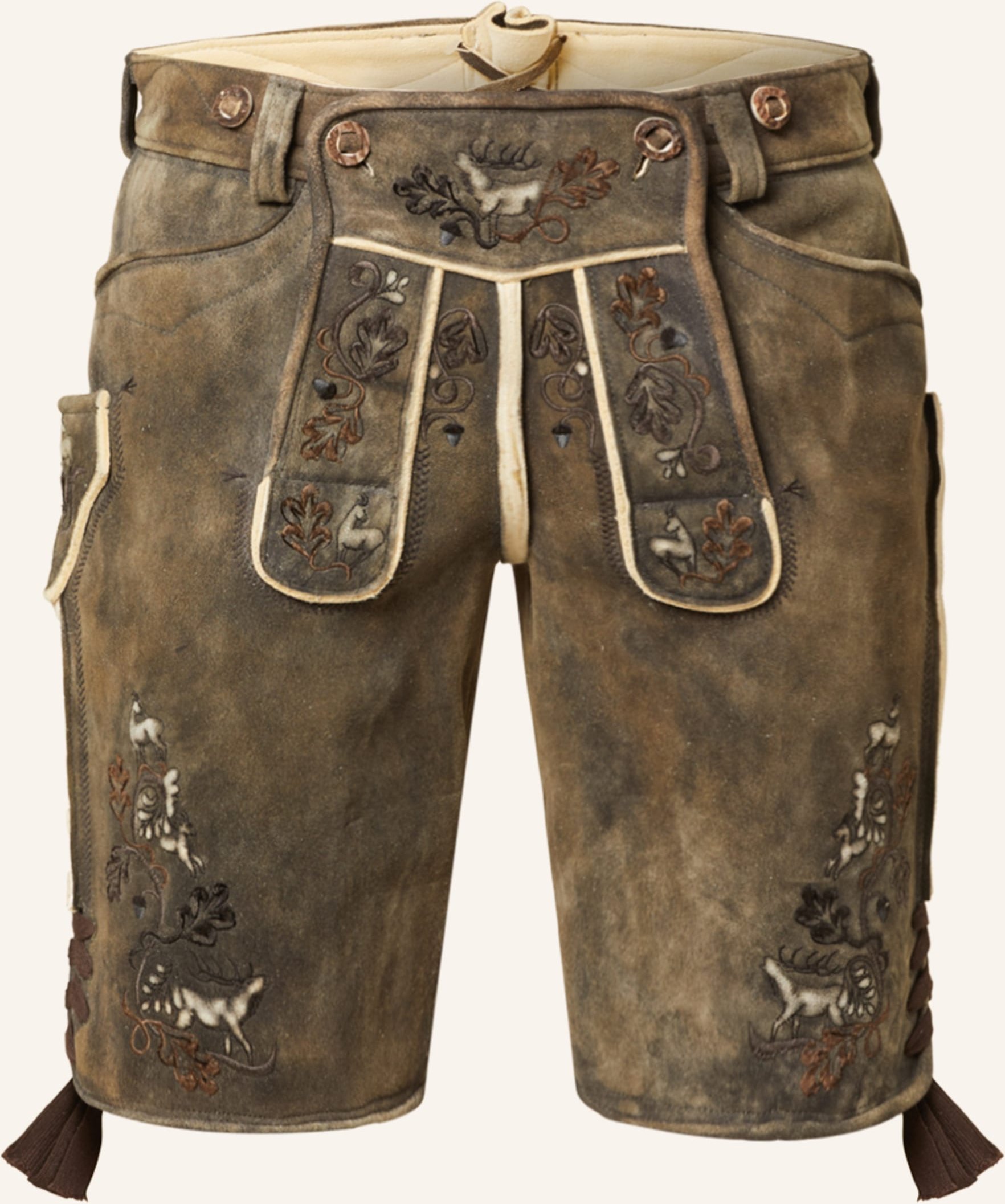 Beckert Trachten-Lederhose Meran braun