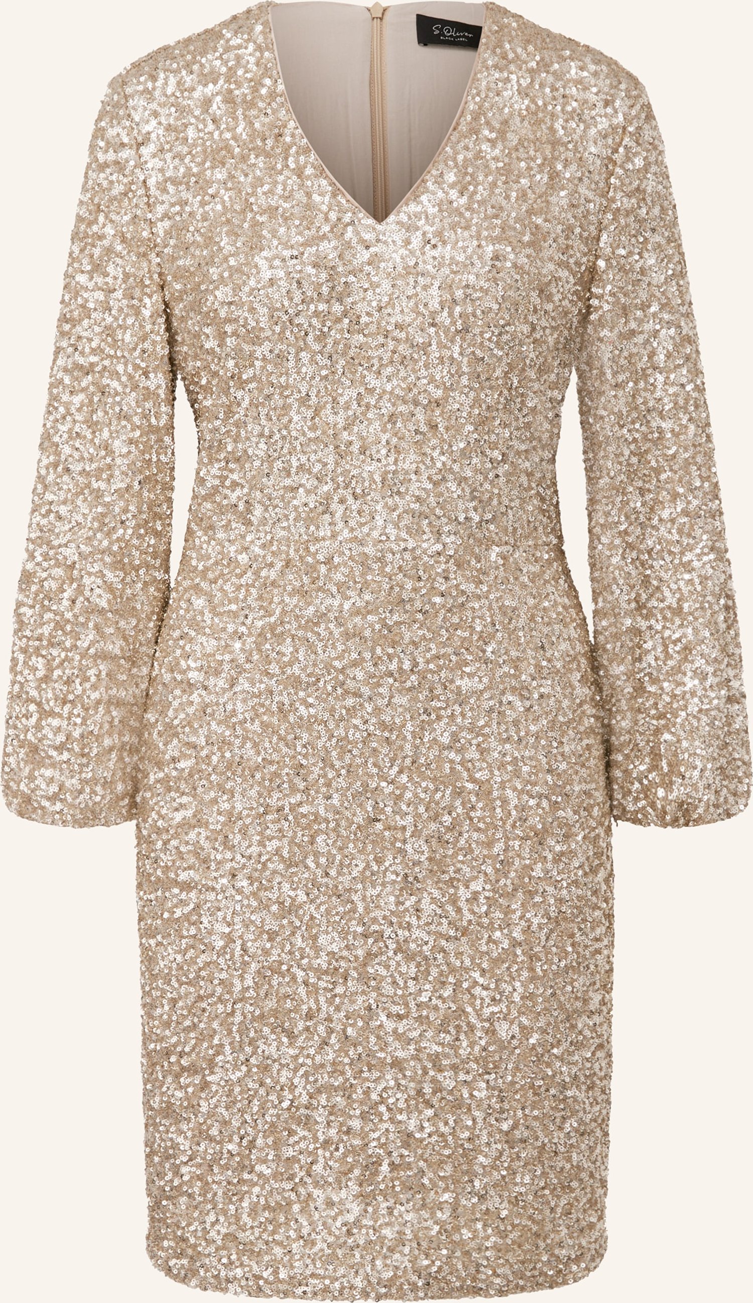 S.Oliver Black Label Cocktailkleid beige