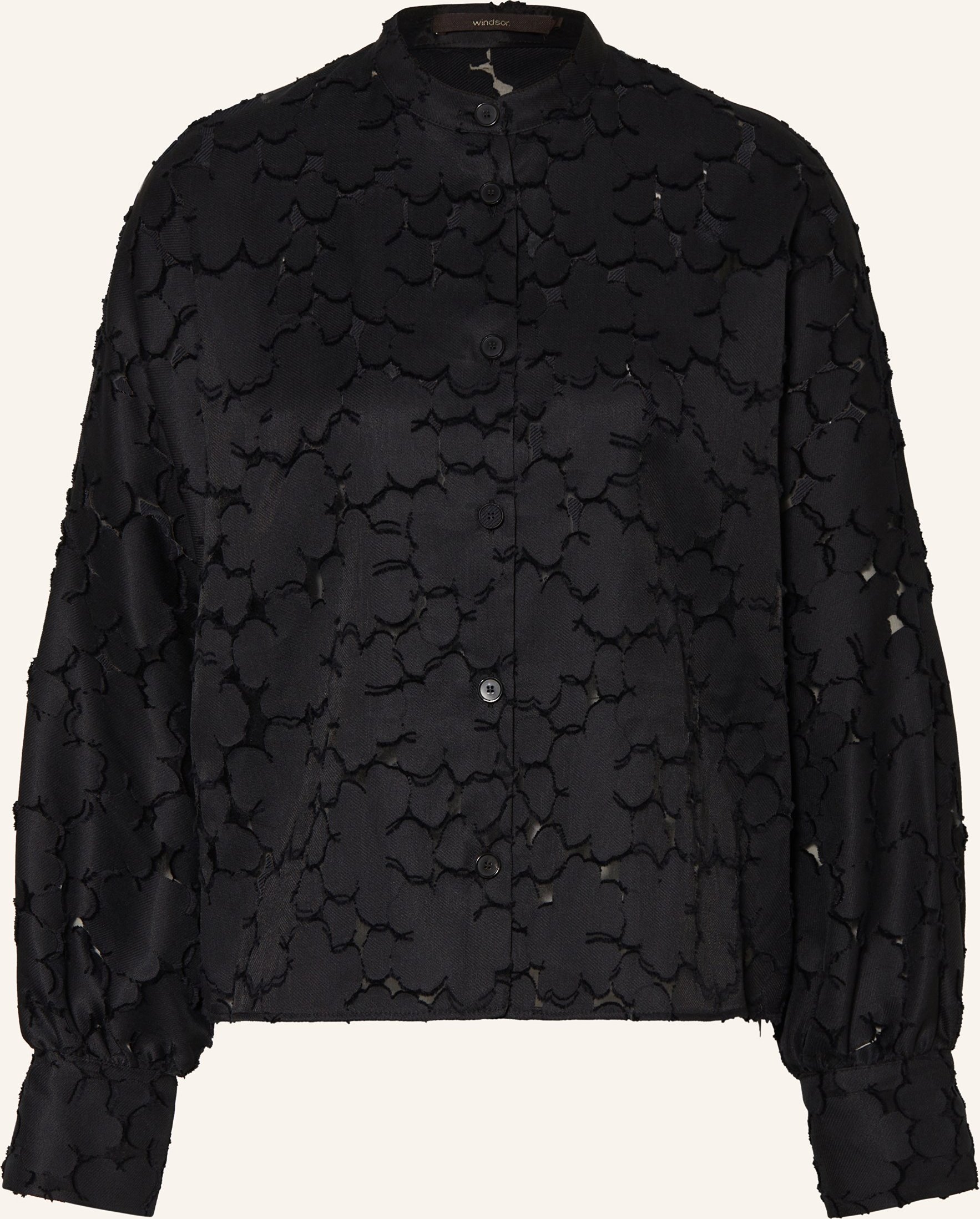 Windsor. Bluse schwarz
