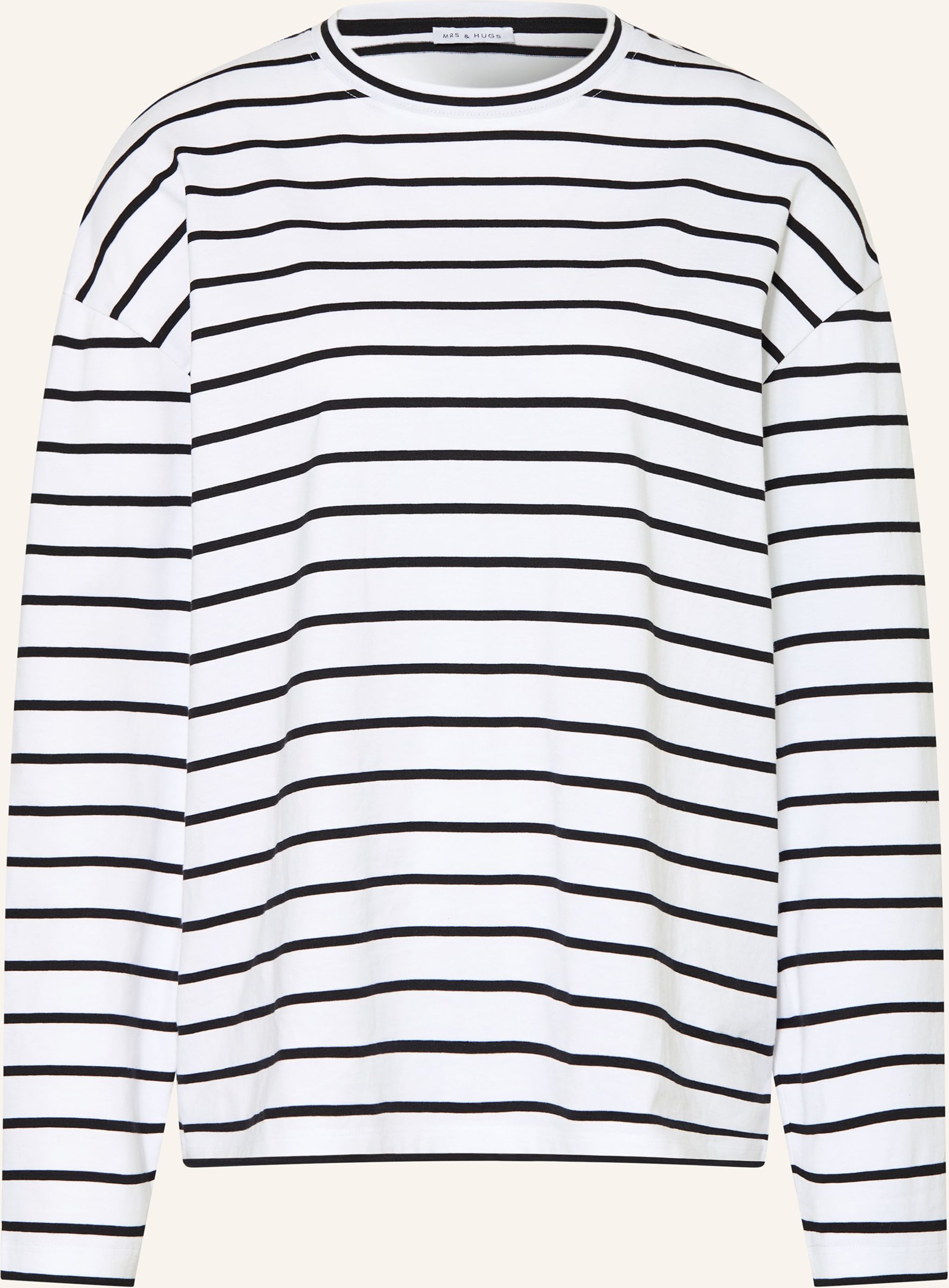 Mrs & Hugs Longsleeve schwarz