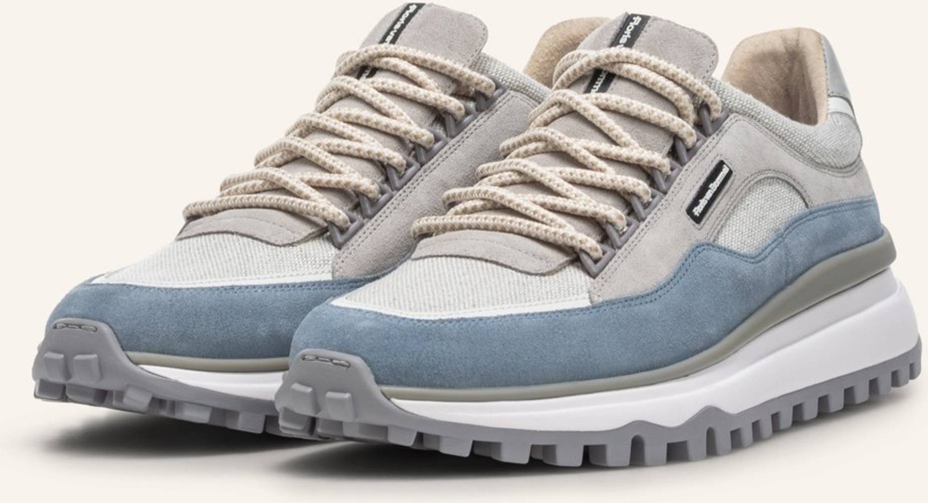 Floris Van Bommel Sneaker De Gripper 03 blau