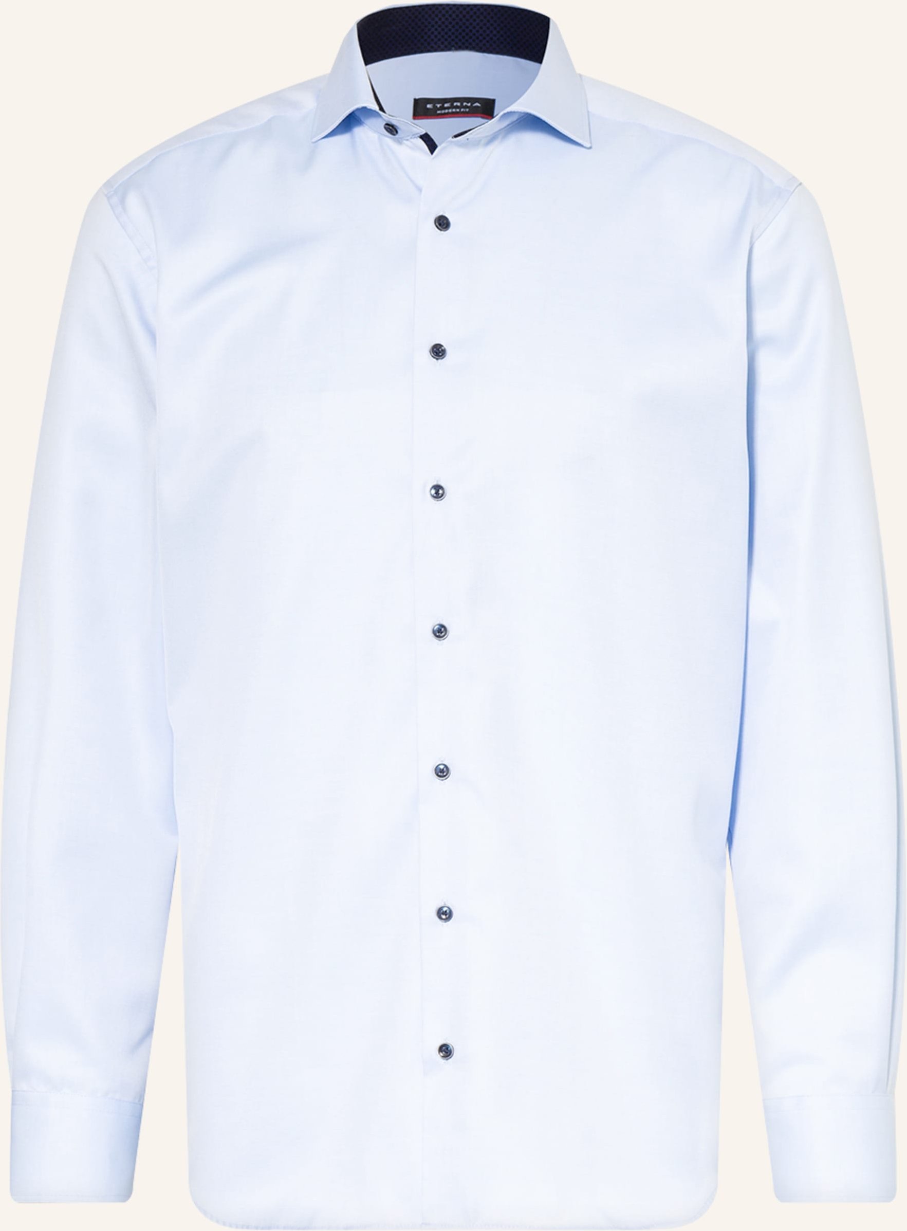 Thumbnail - Eterna Hemd Modern Fit blau