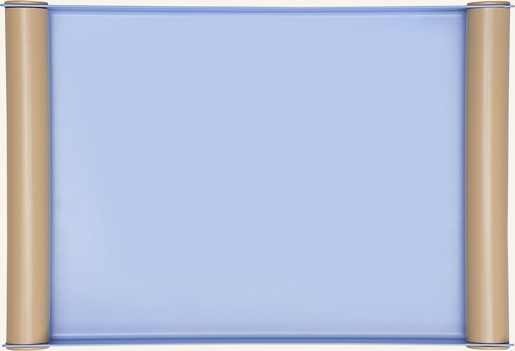 Design Letters Tablett Ray Medium blau