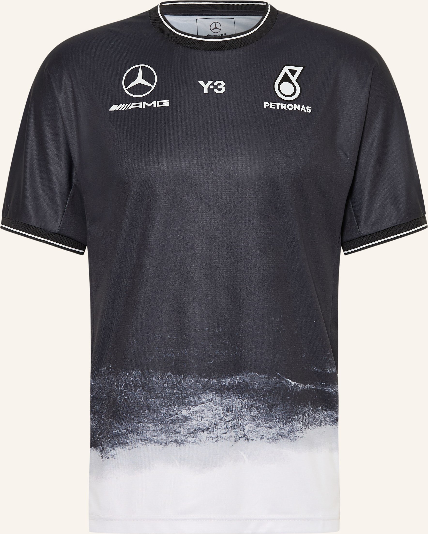 Y-3 T-Shirt Mercedes - Amg Petronas Formula One Team schwarz