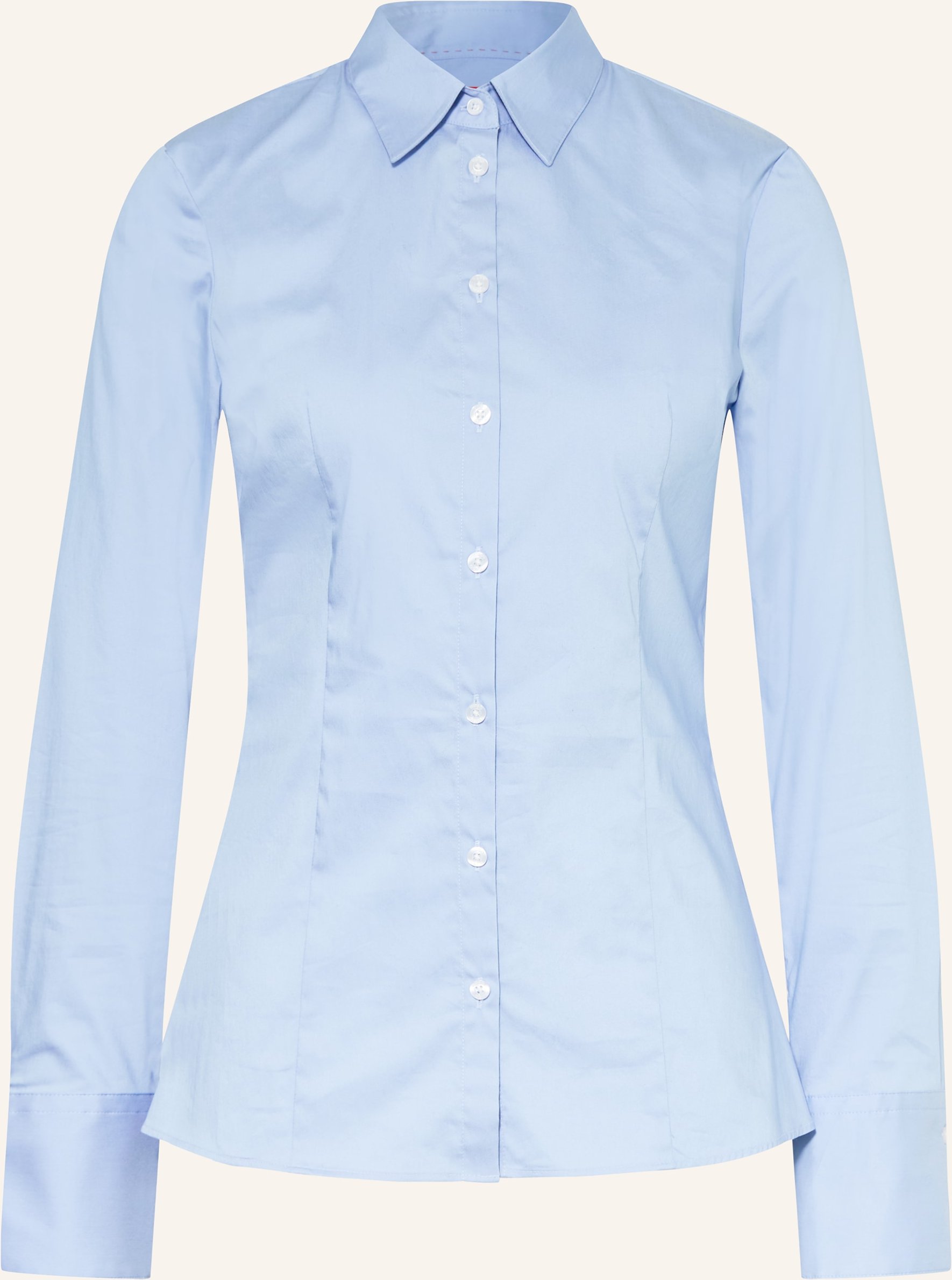 Hugo Hemdbluse The Fitted Shirt blau