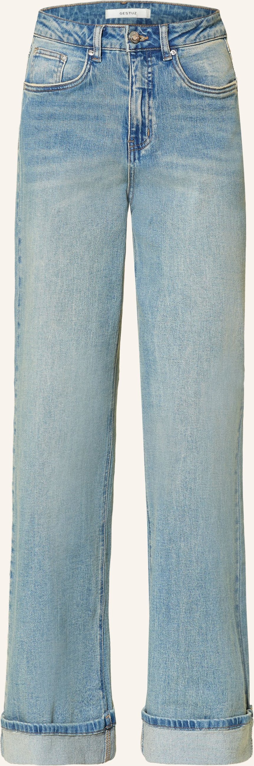 Gestuz Wide Leg Jeans Gzsara blau
