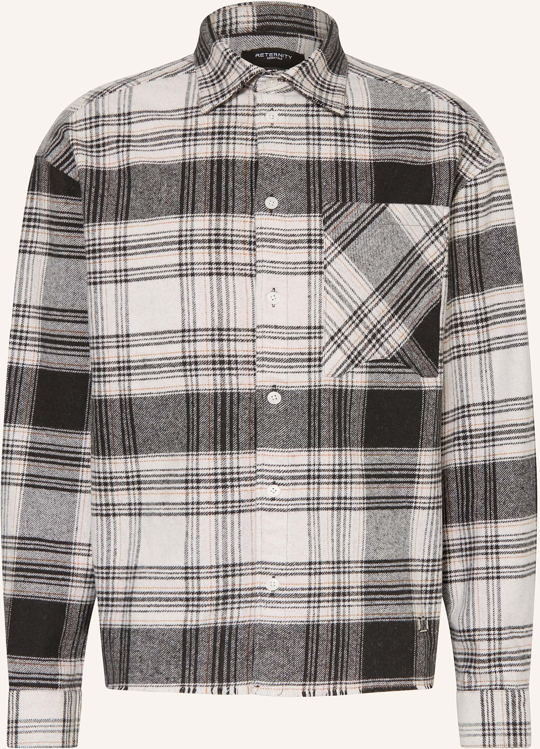 Thumbnail - Reternity Flanell-Overshirt schwarz