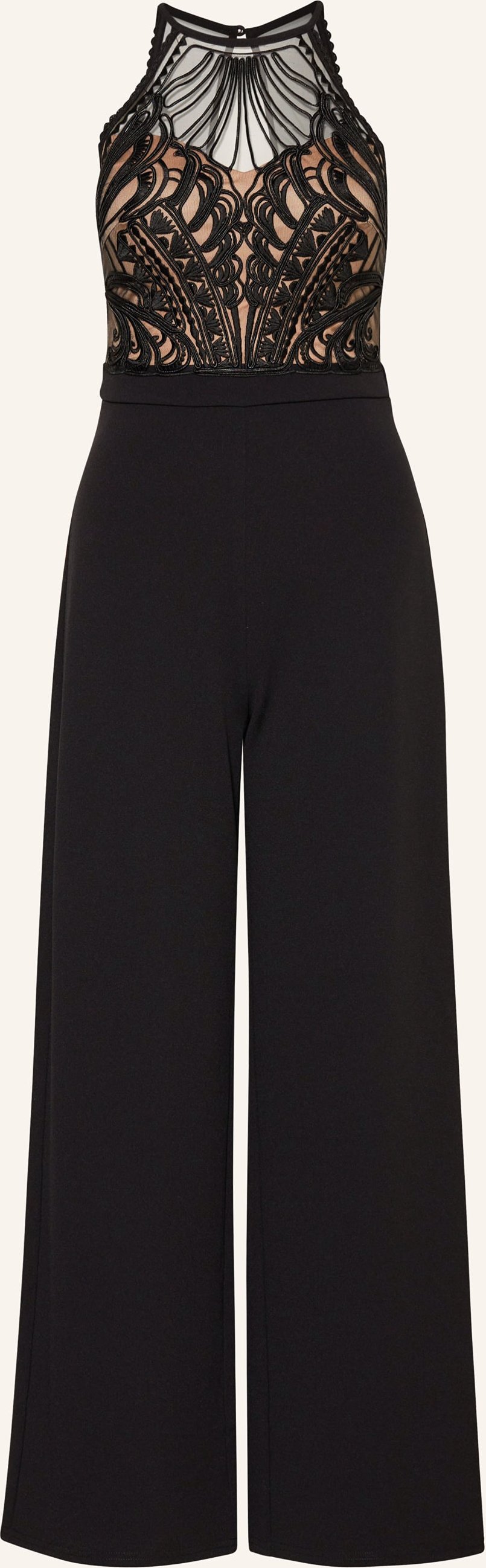 Thumbnail - Lipsy Jumpsuit Mit Spitze schwarz