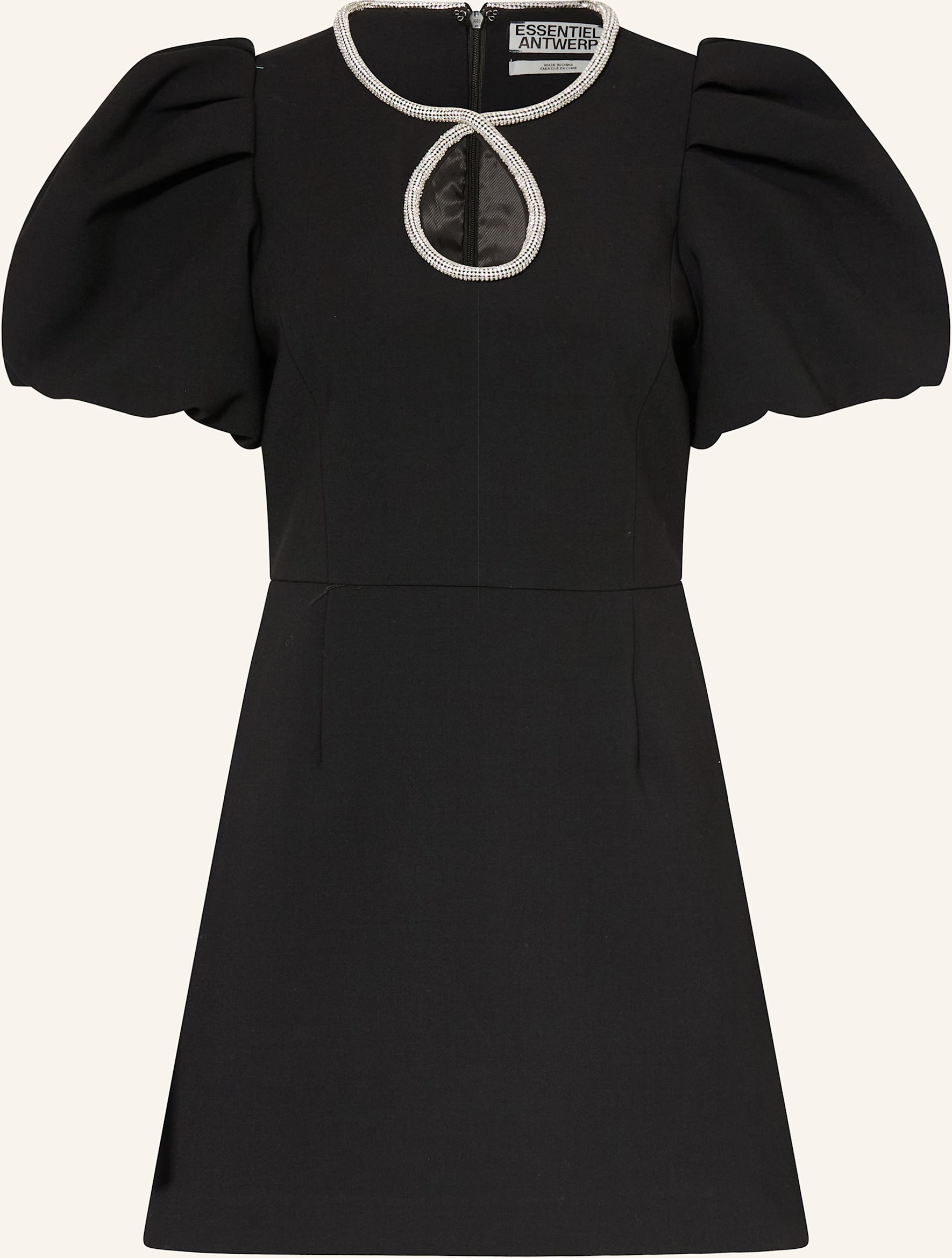 Essentiel Antwerp Etuikleid Ijingle Mit Schmucksteinen schwarz