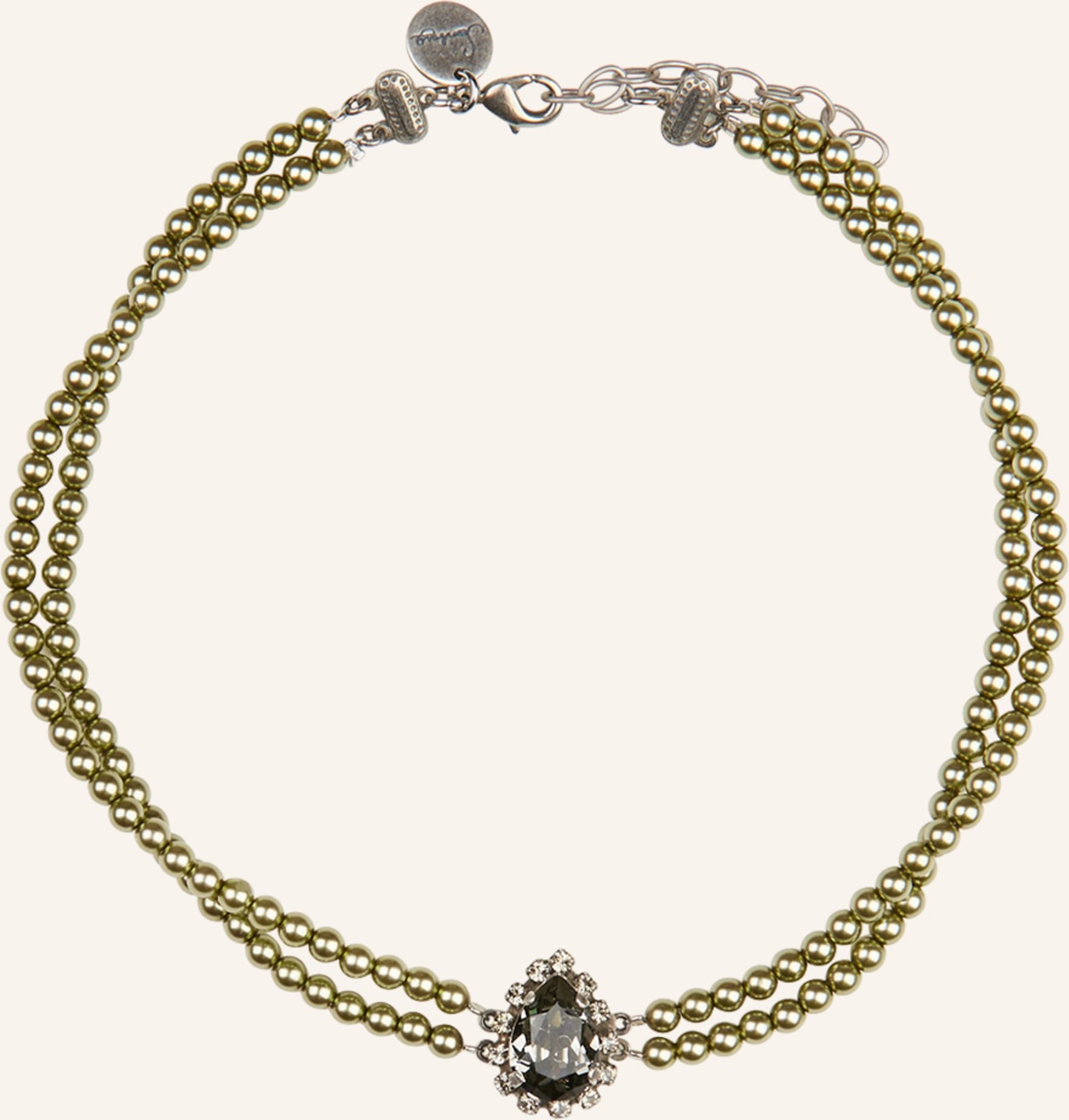 Seenberg Halskette gruen