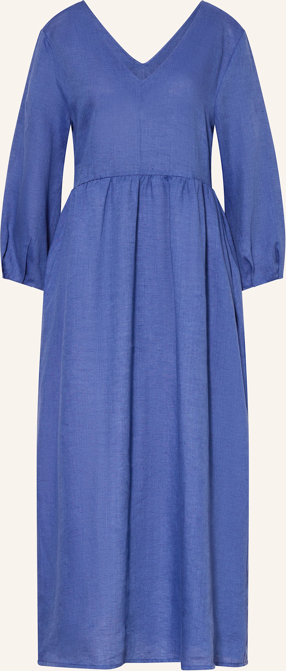 Robert Friedman Leinenkleid Selenal blau