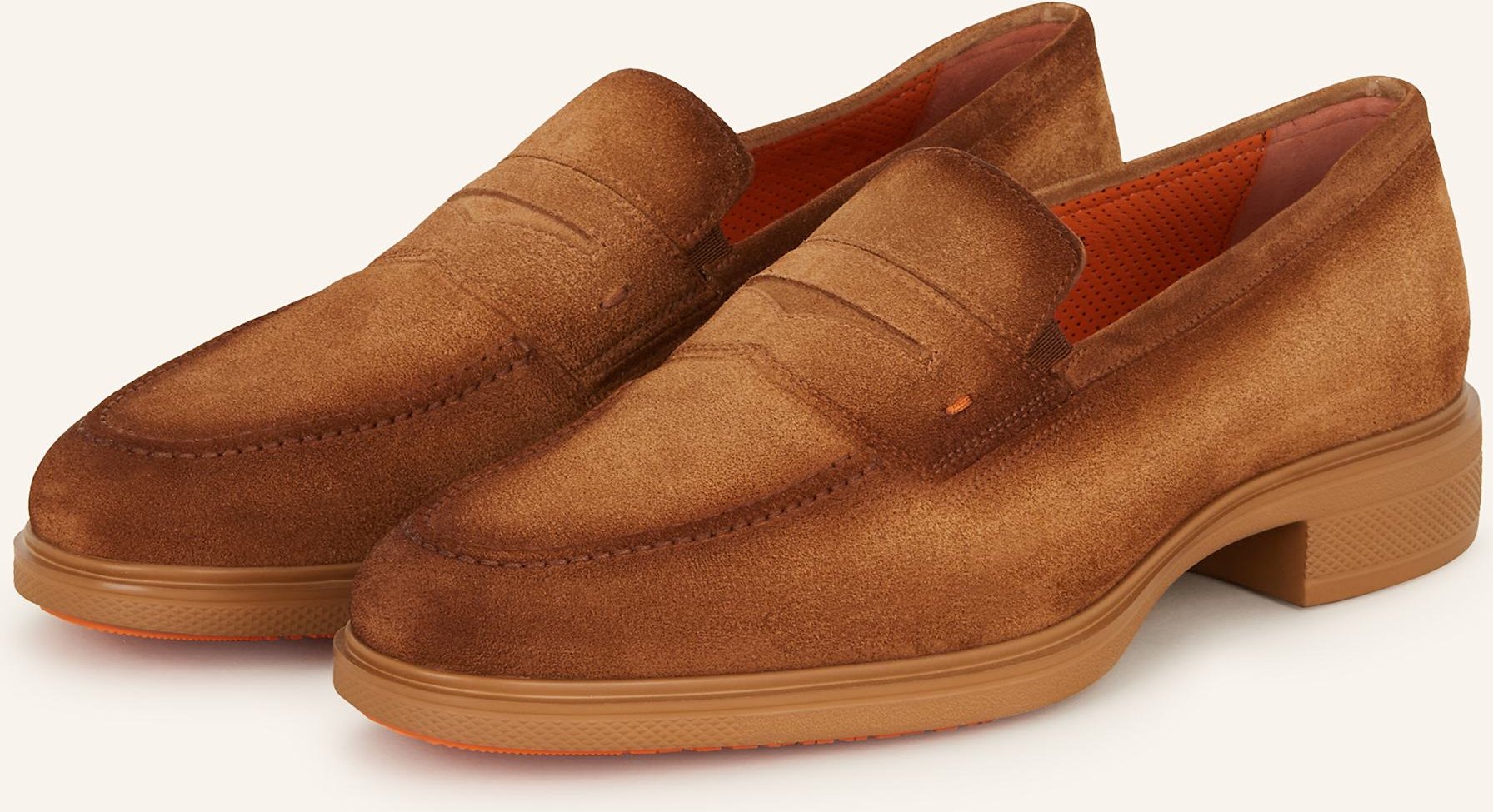 Santoni Penny-Loafer Easy braun